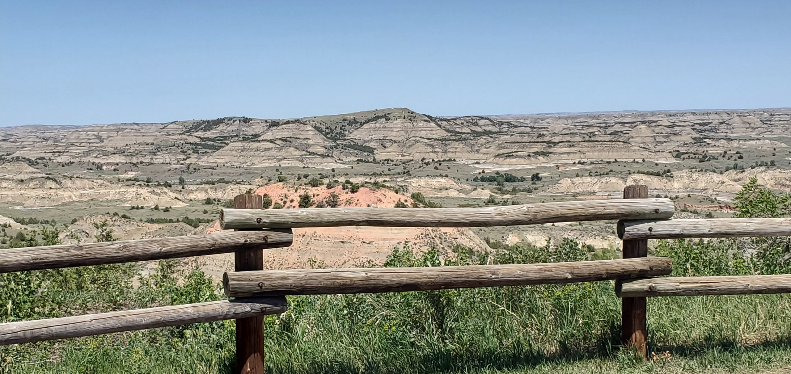 North Dakota view of the badlands - stunning