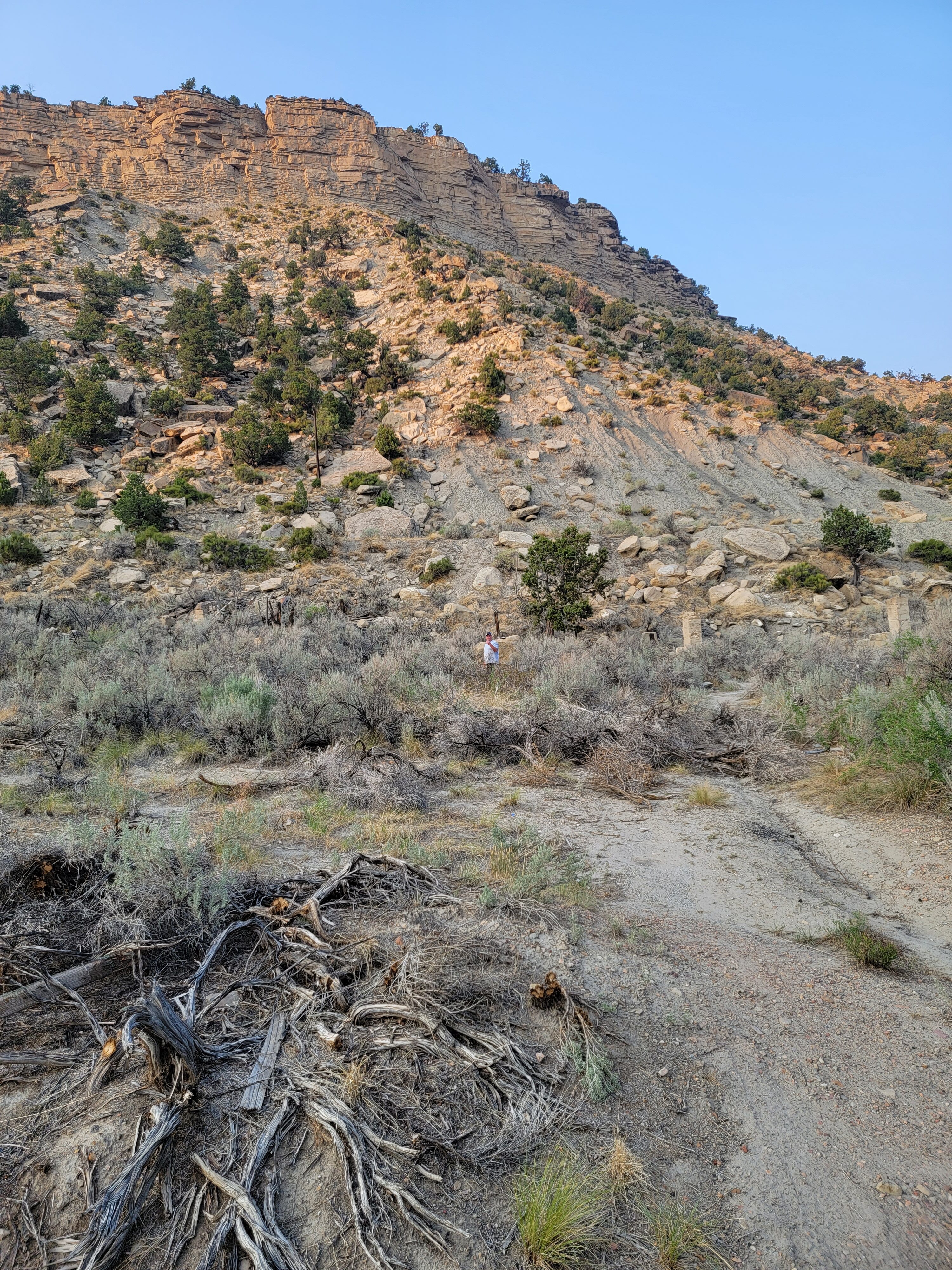 Helper, Utah scenic view of mountains