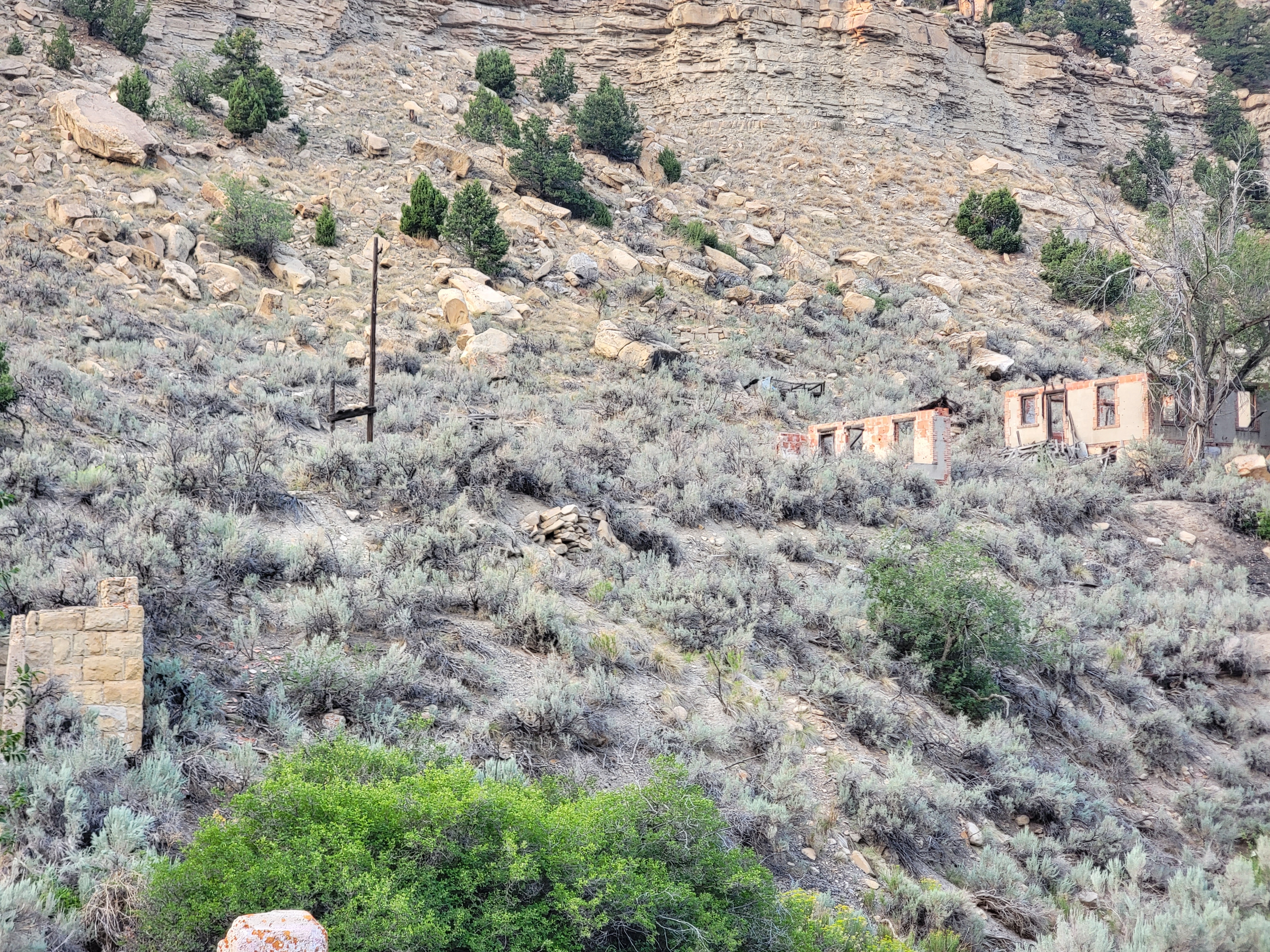 Helper, Utah scenic backdrop