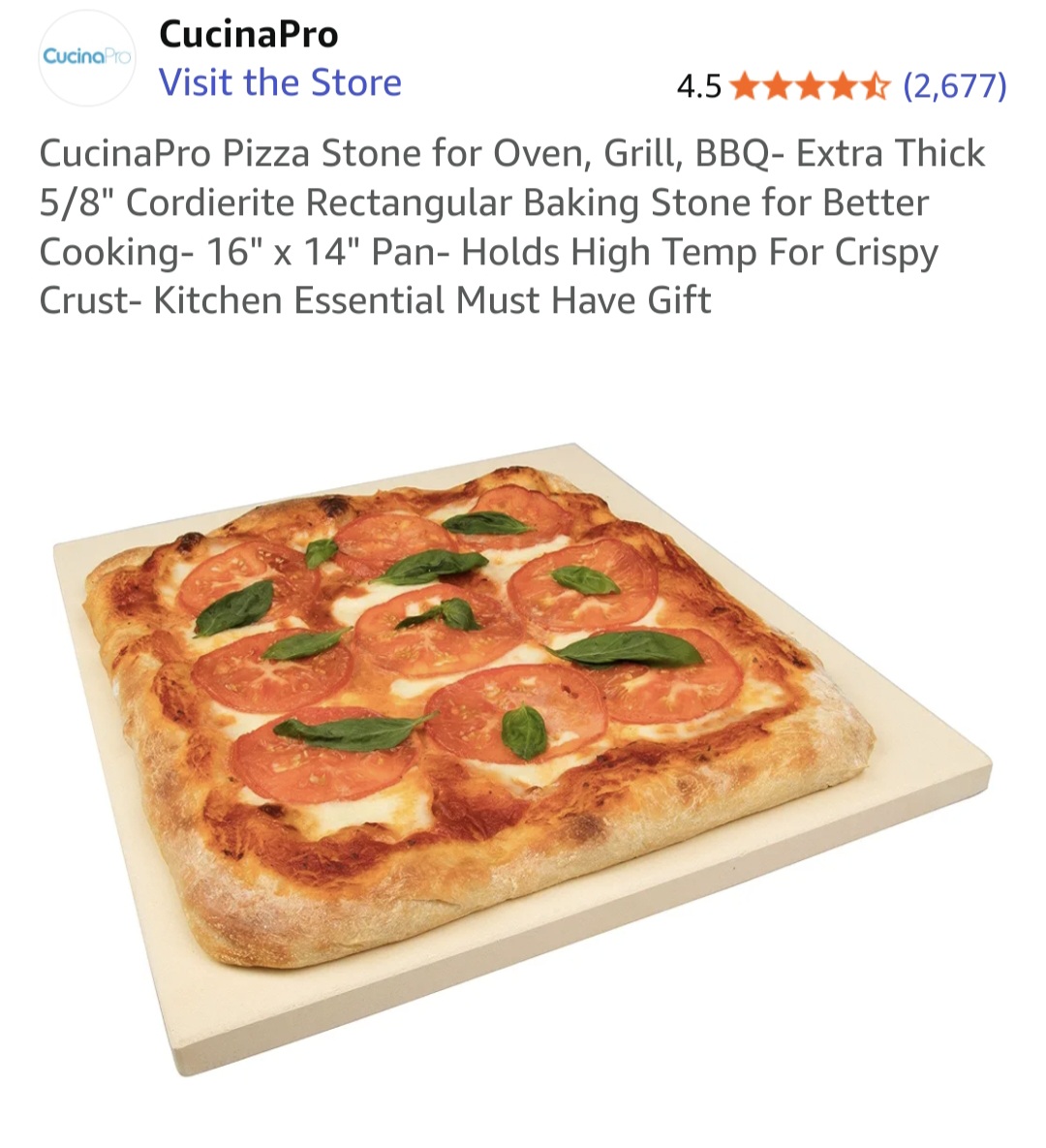 Product - Pizza Stone