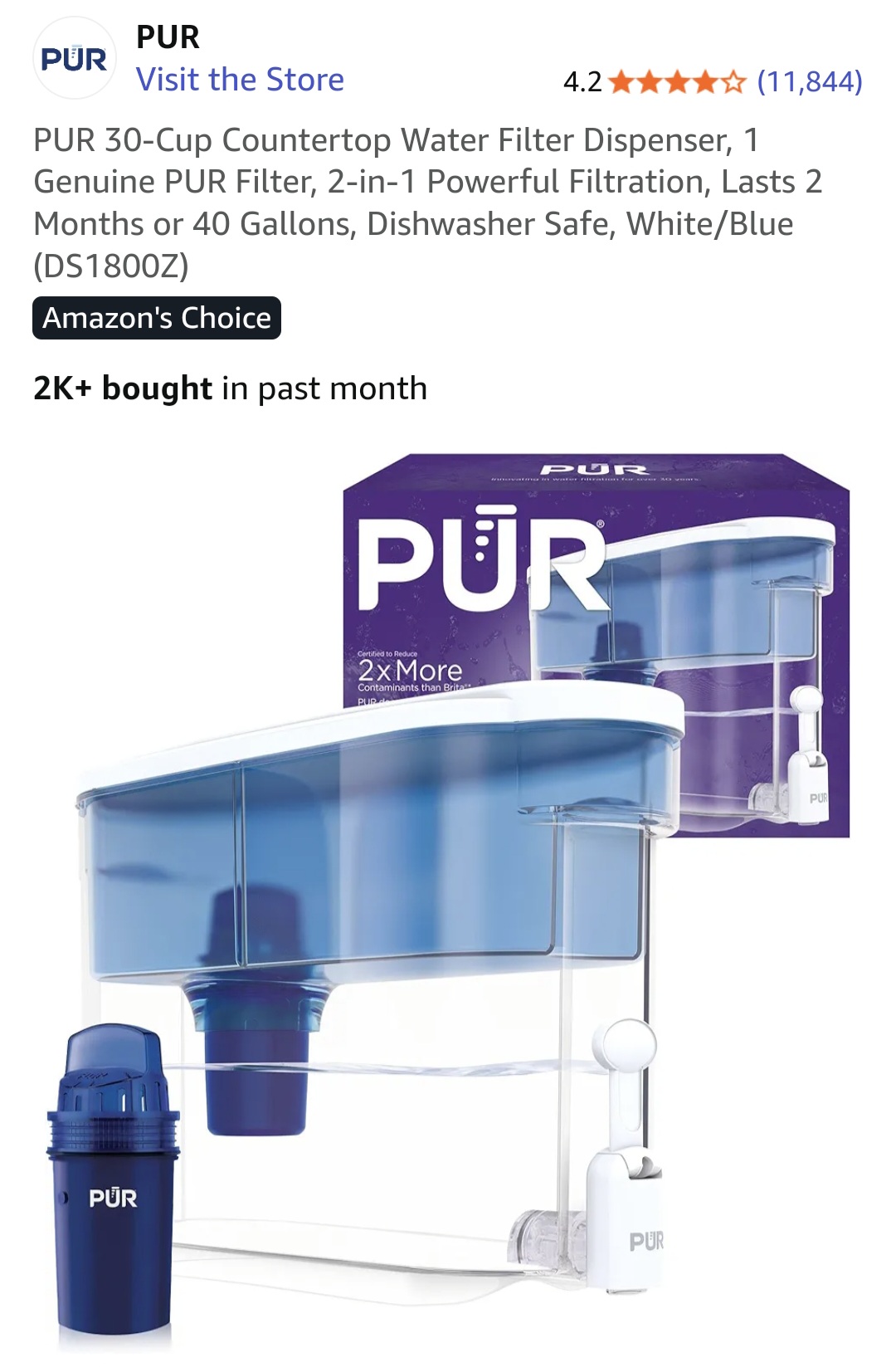 Product - Drinking Water Pitcher