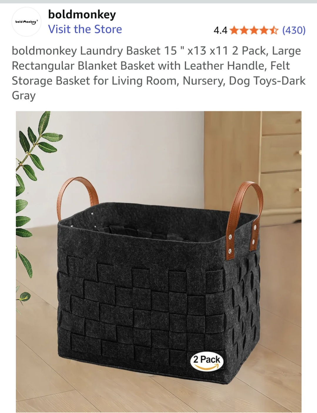 Product - RV Storage baskets