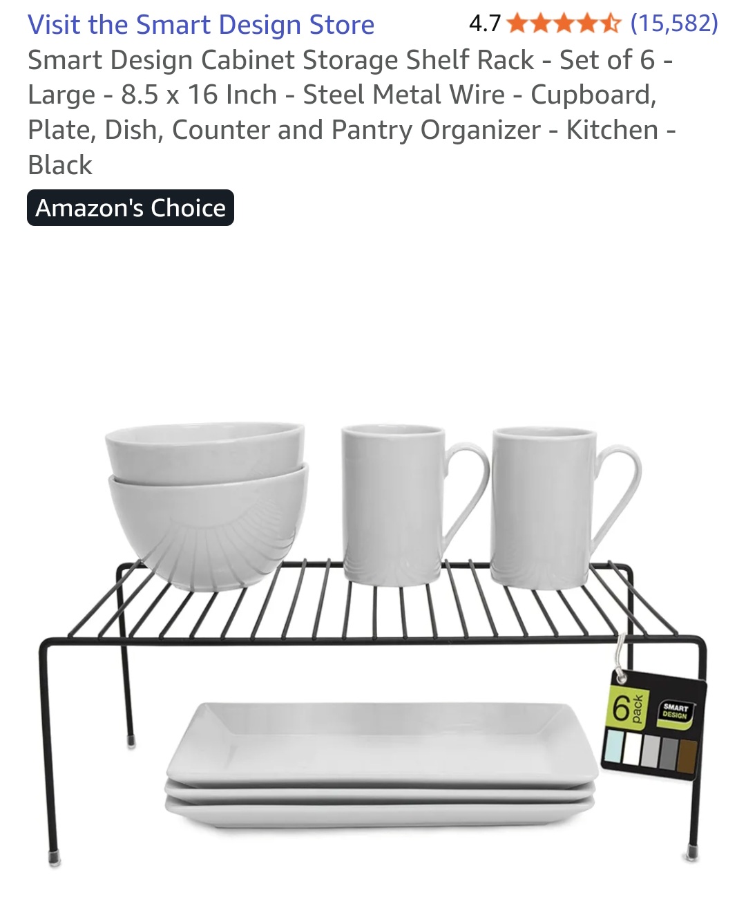 Product - Shelf risers