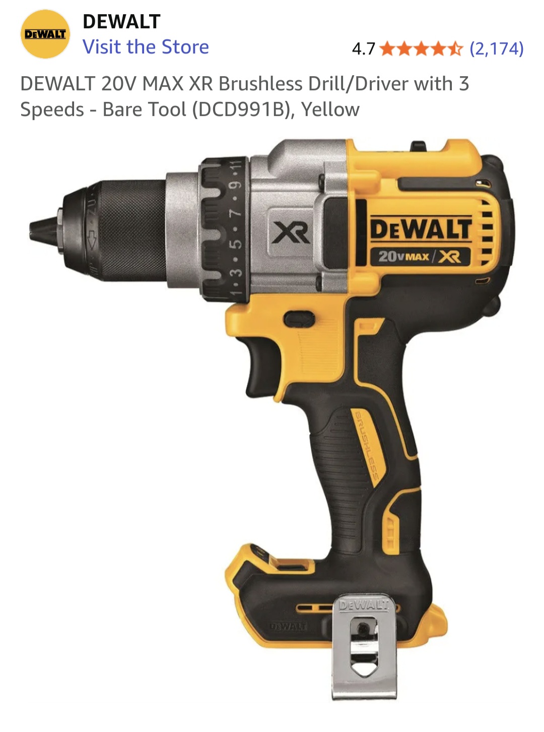 Products - Cordless drill