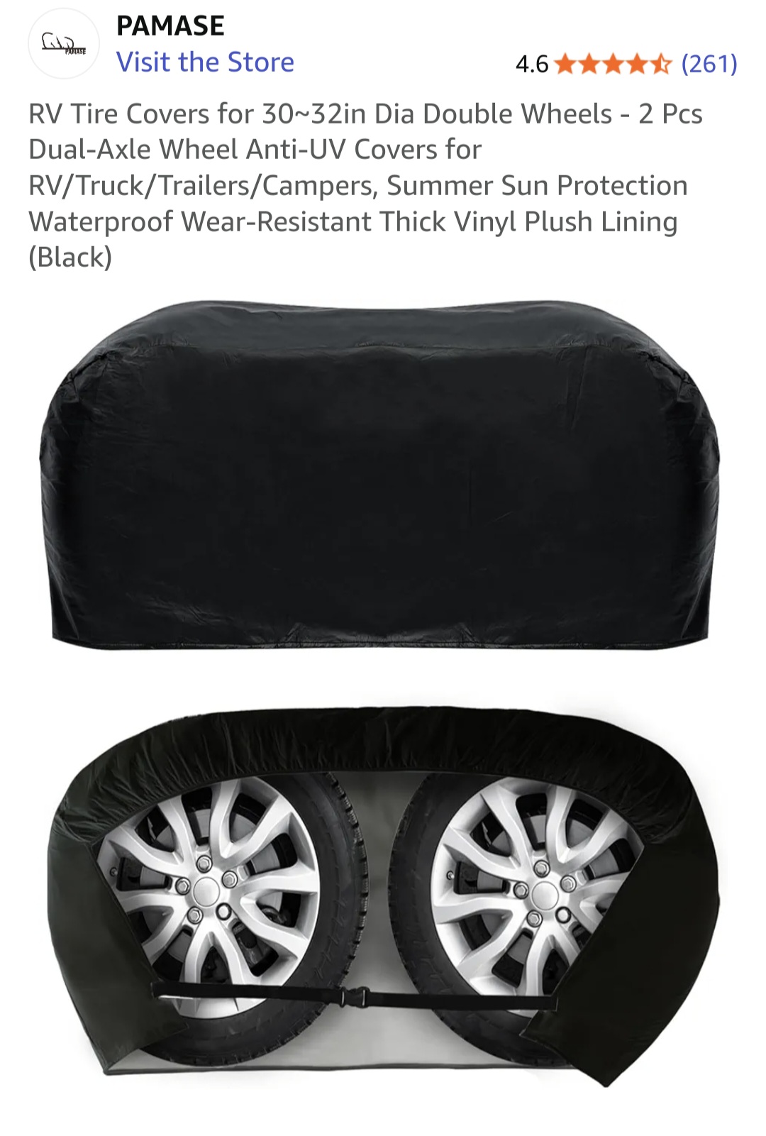 Product - RV tire covers
