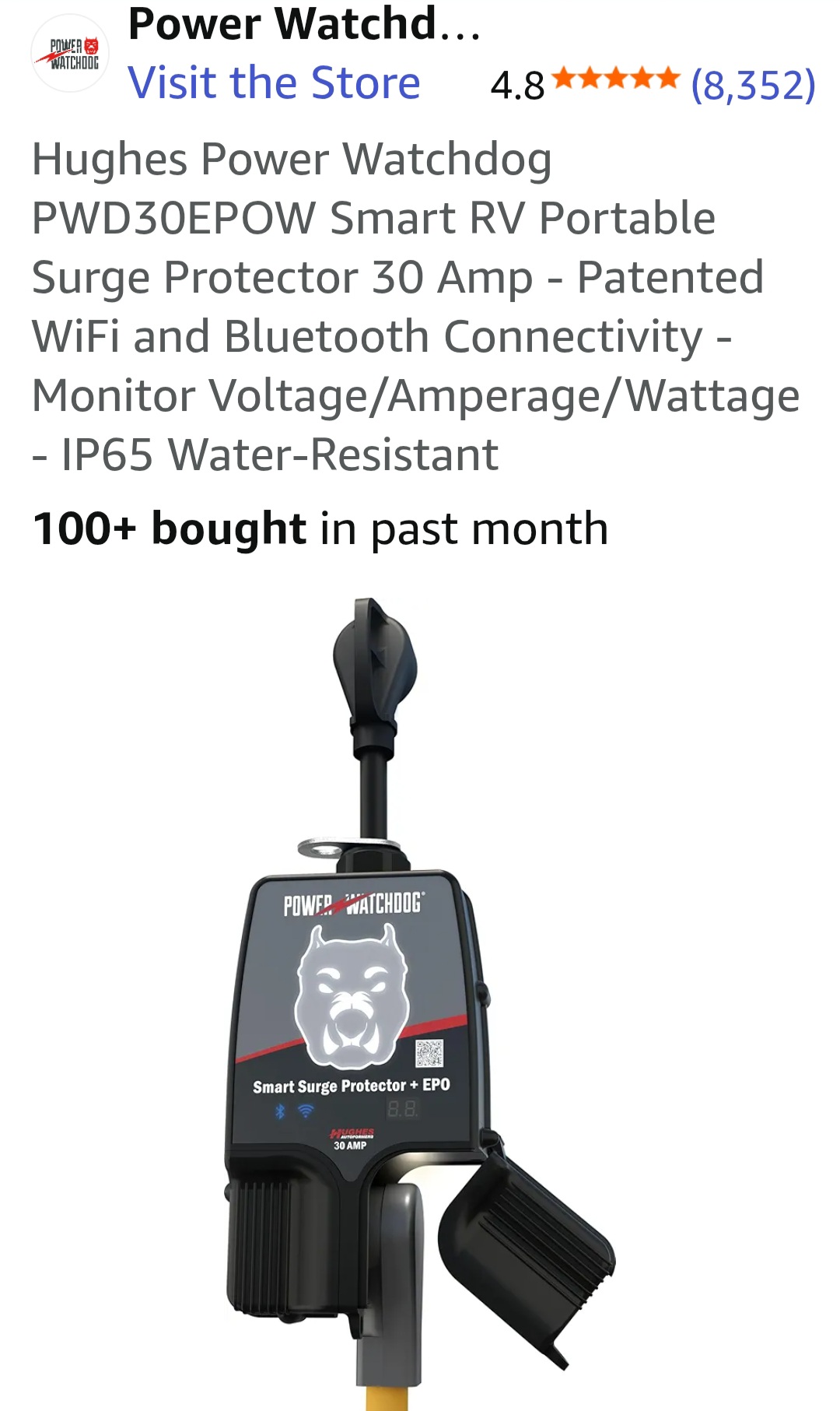 Product - RV Power surge protector