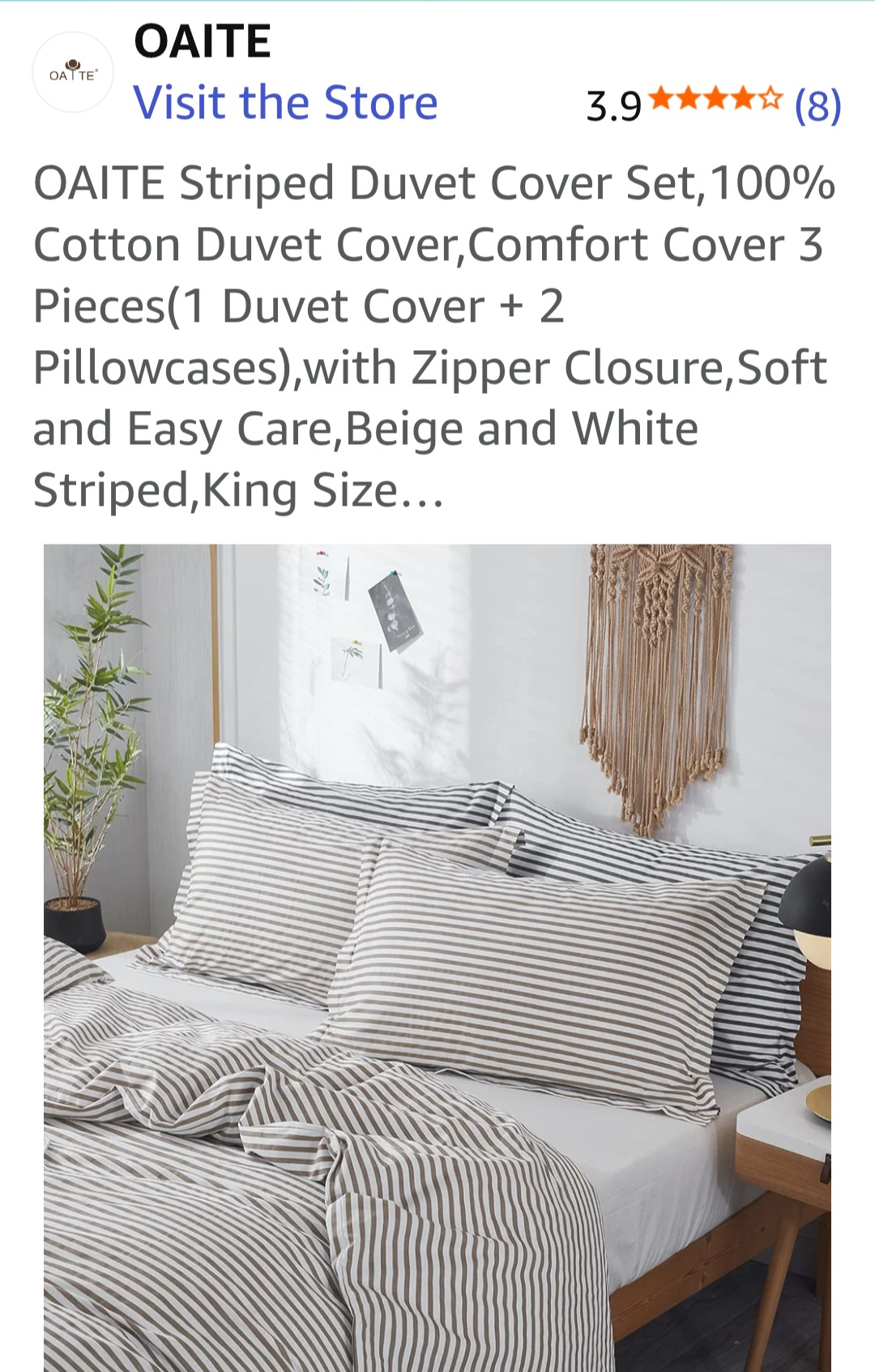 Product - Easy wash duvet cover