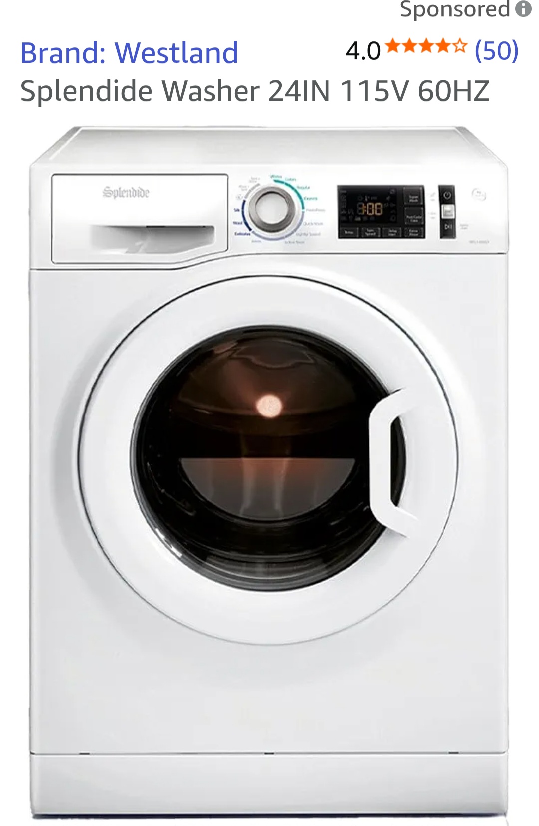 Product - RV Washing Machine