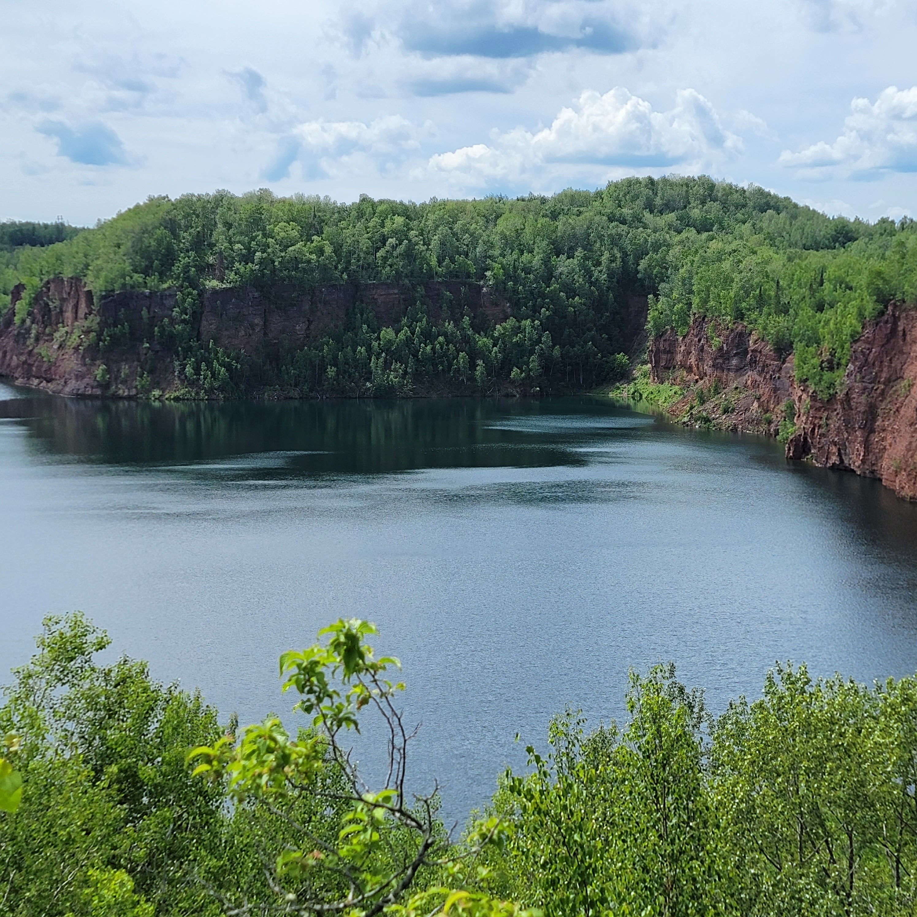 Hawkins Mine pit in Nashwauk, MN