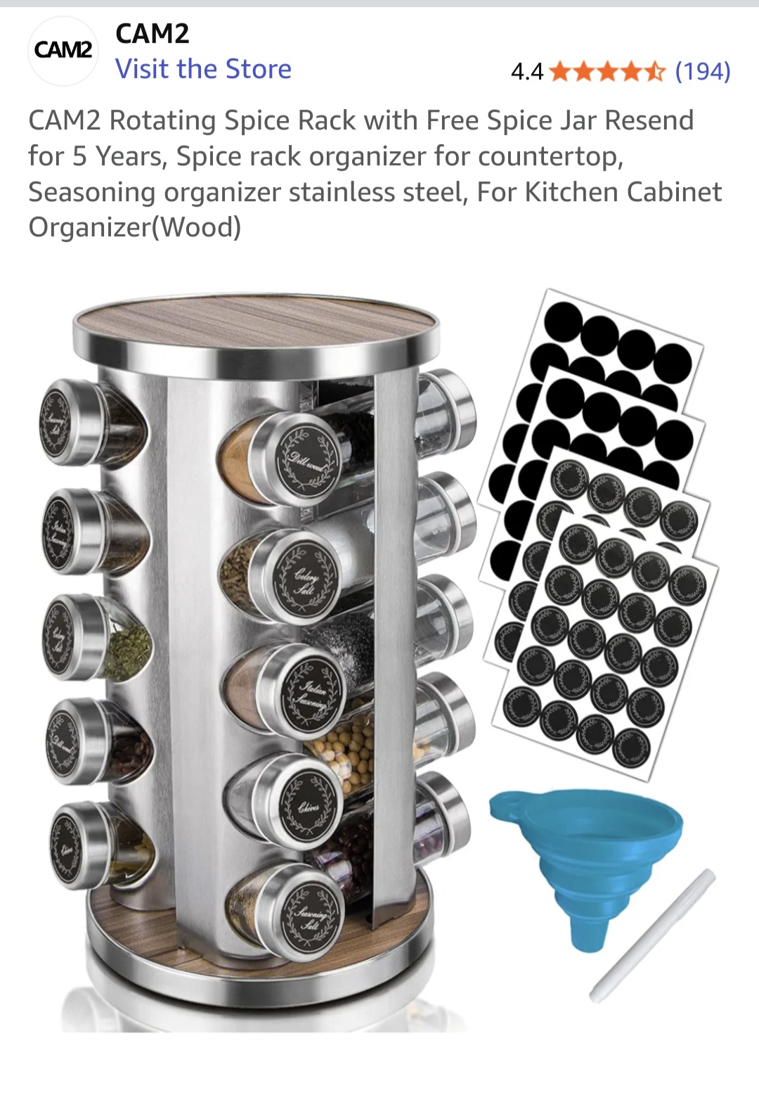 Product - Counter spice rack