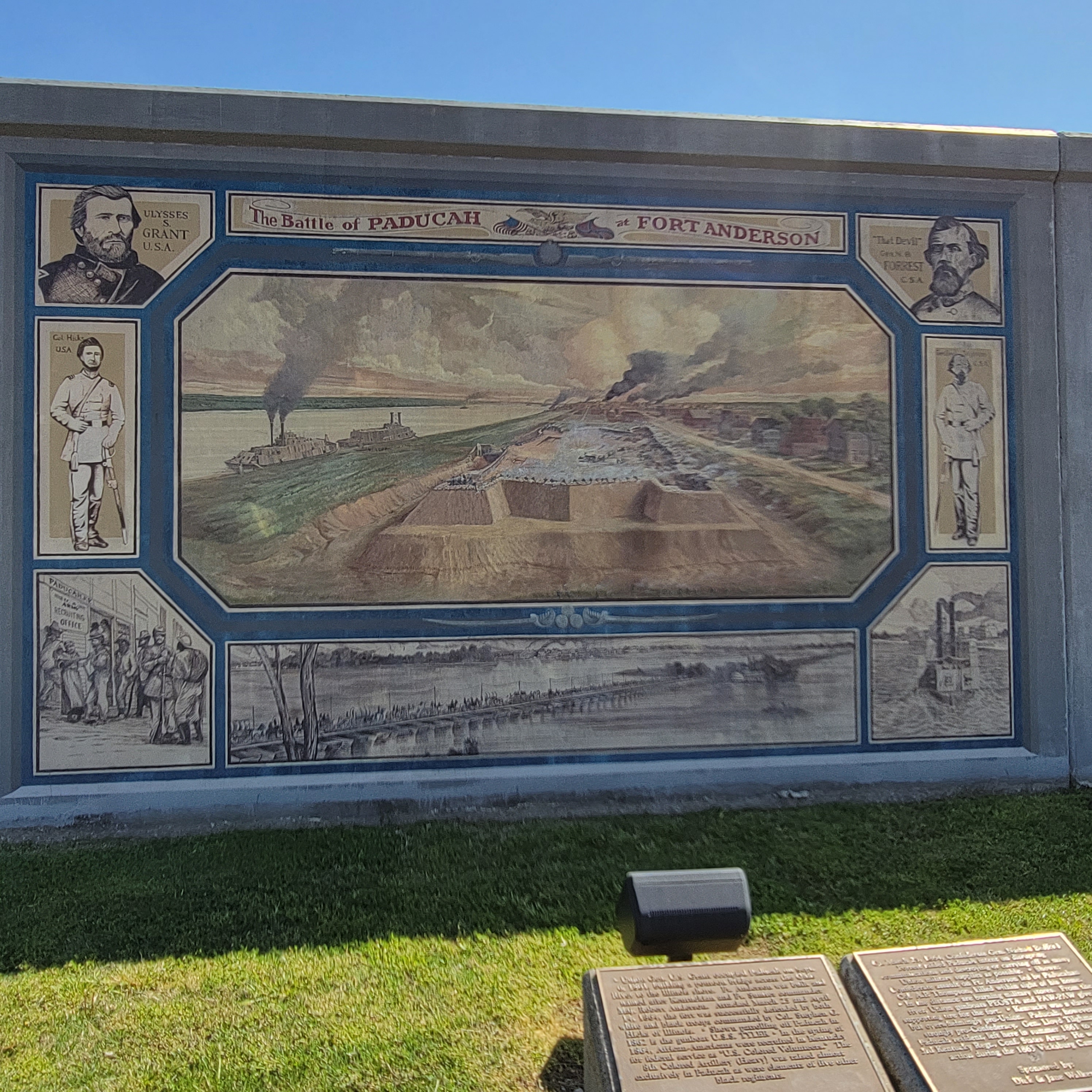 Paducah, Ky mural wall - such amazing artwork