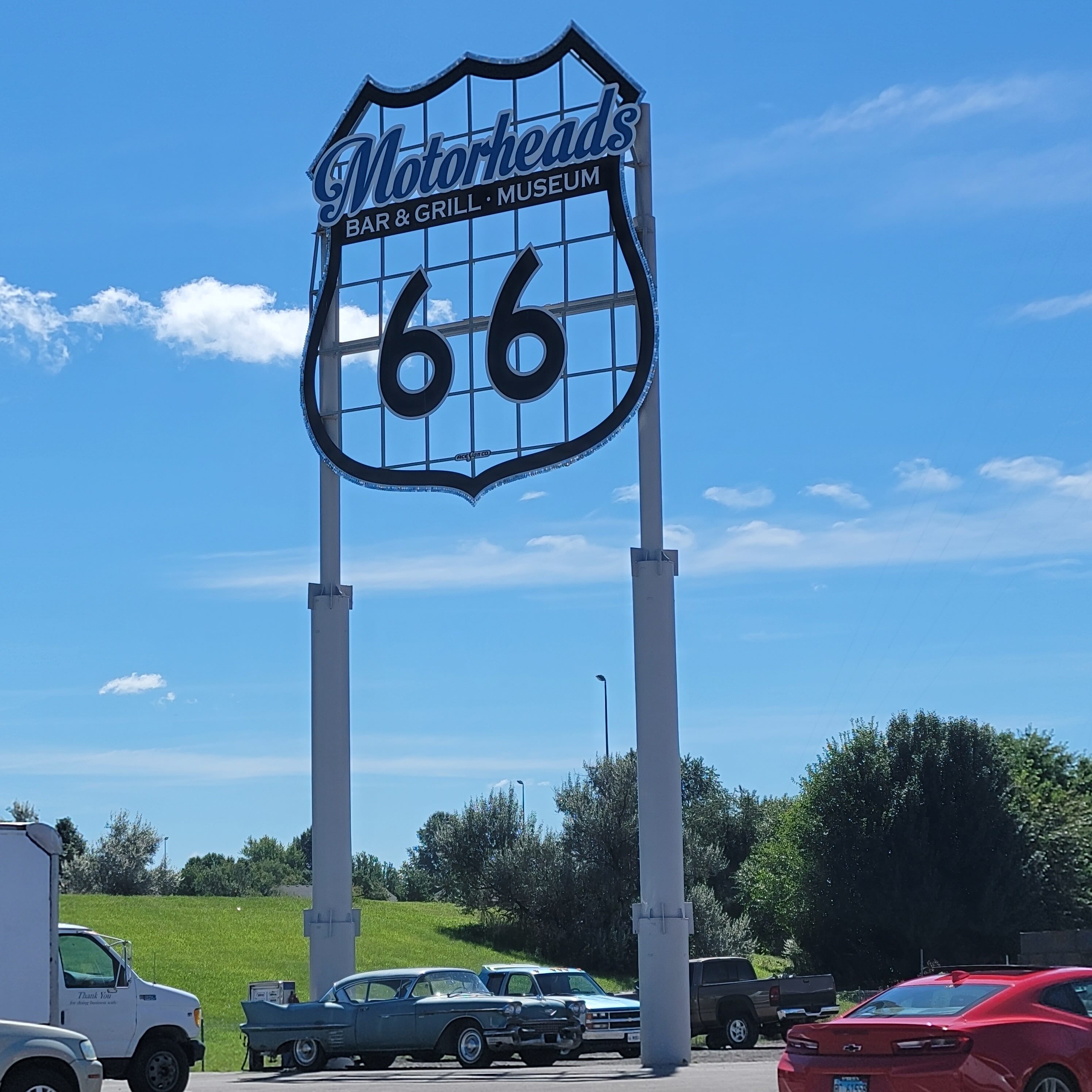 Illinois Route 66 restaurant sign