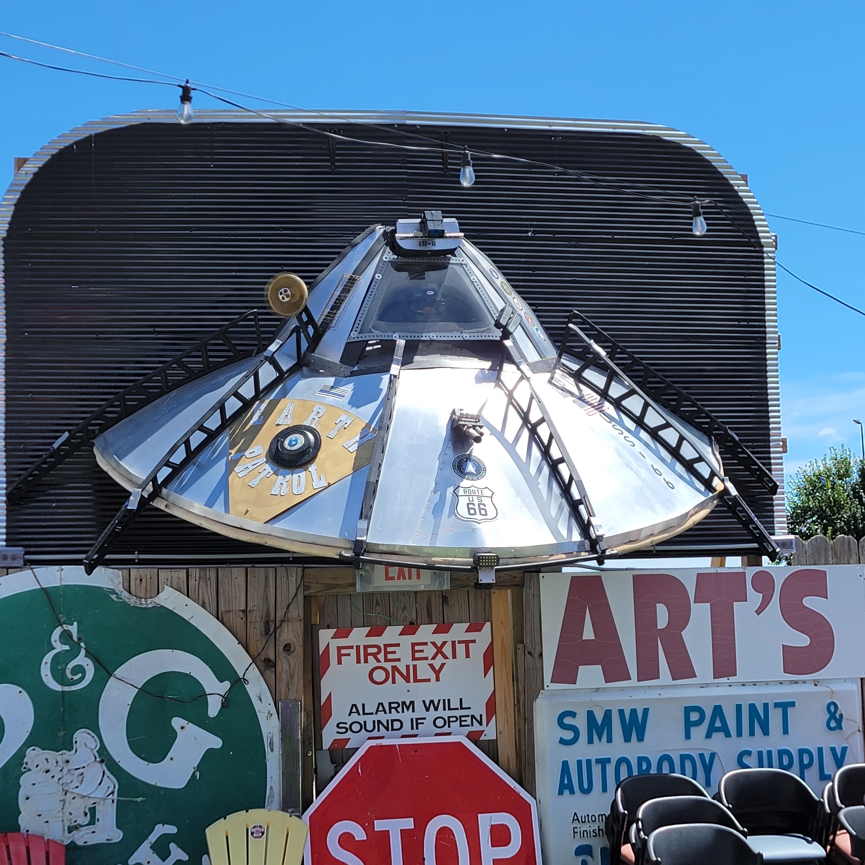 Motorheads UFO exhibit