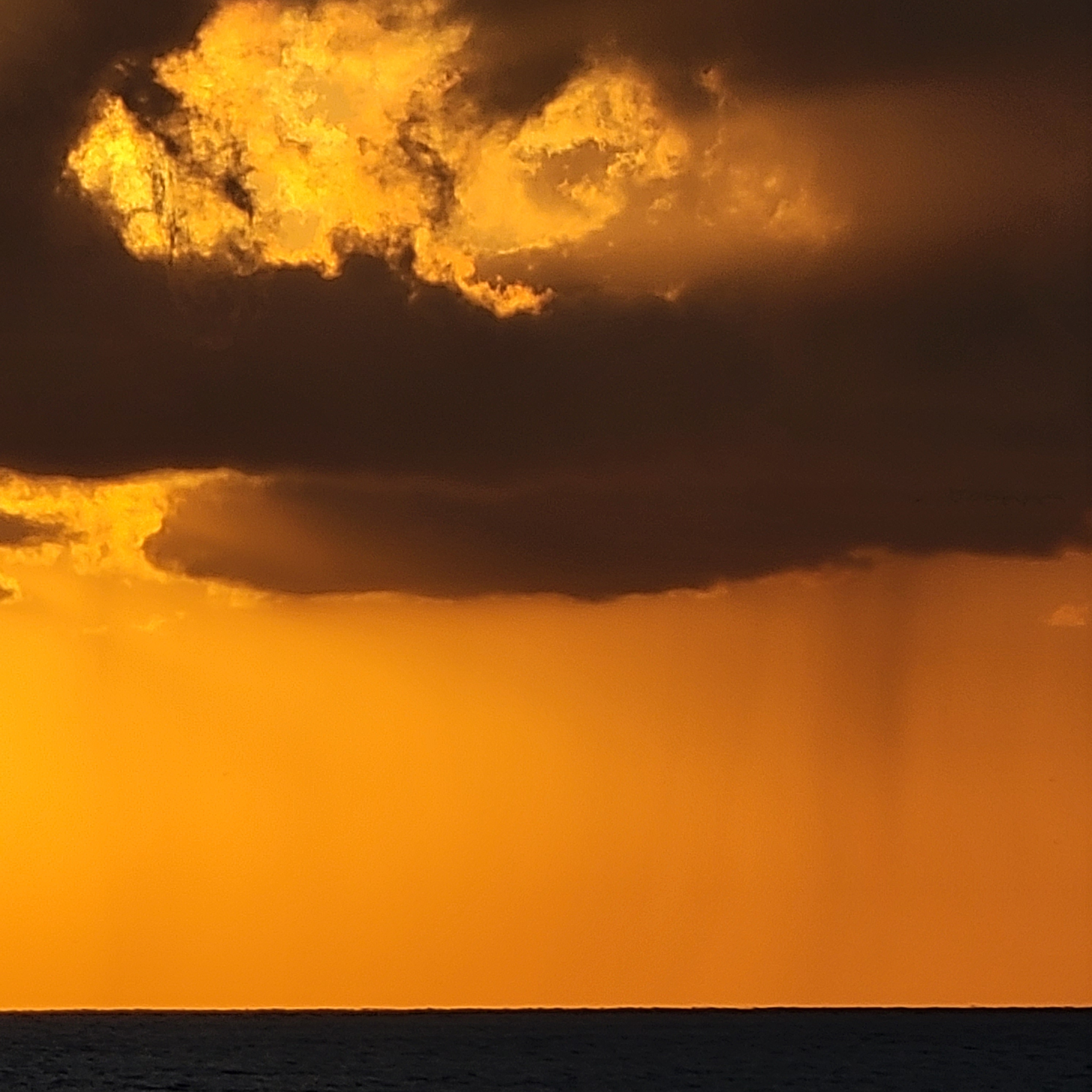 Lovers Key incoming rainstorm