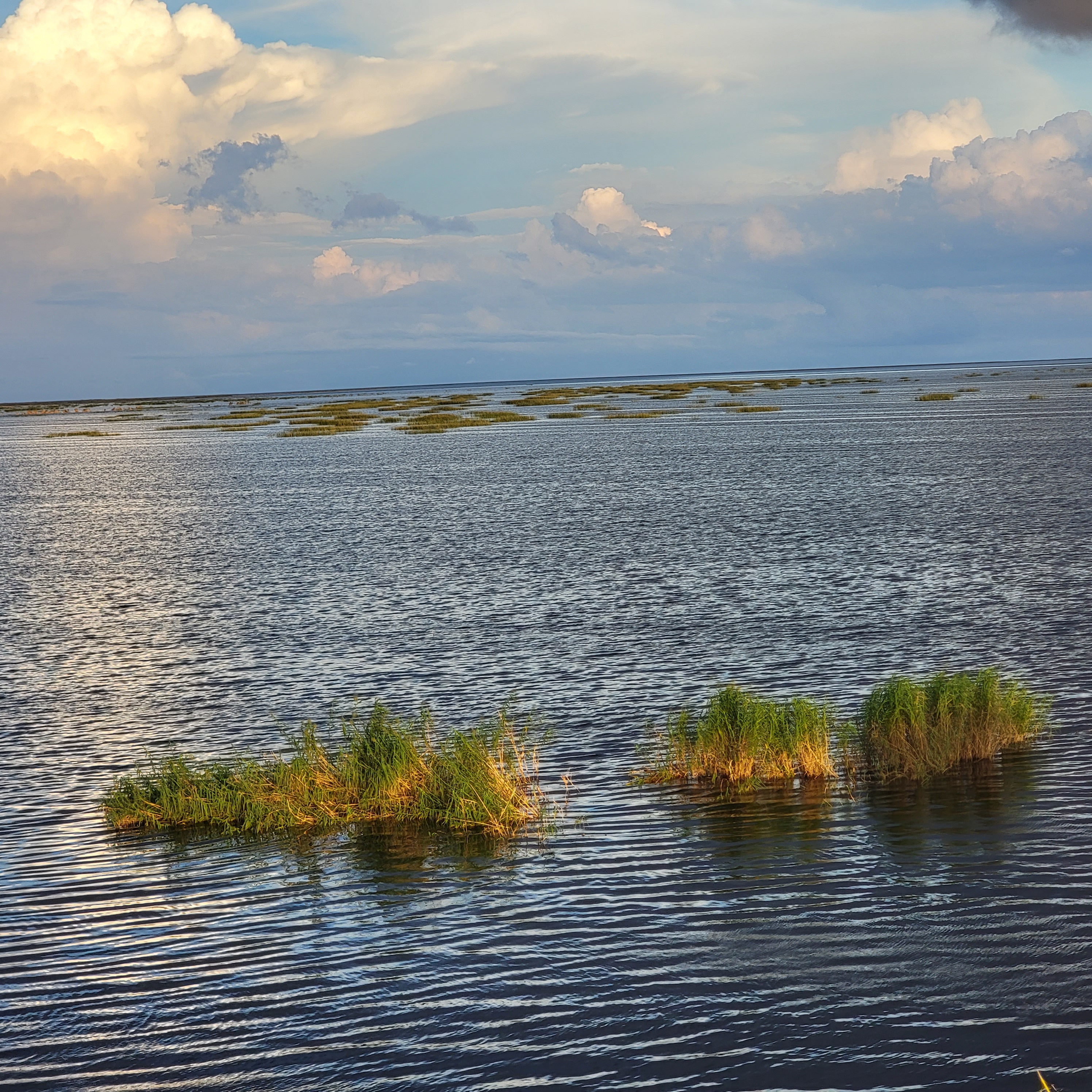 Lake Okeechobee in Florida view