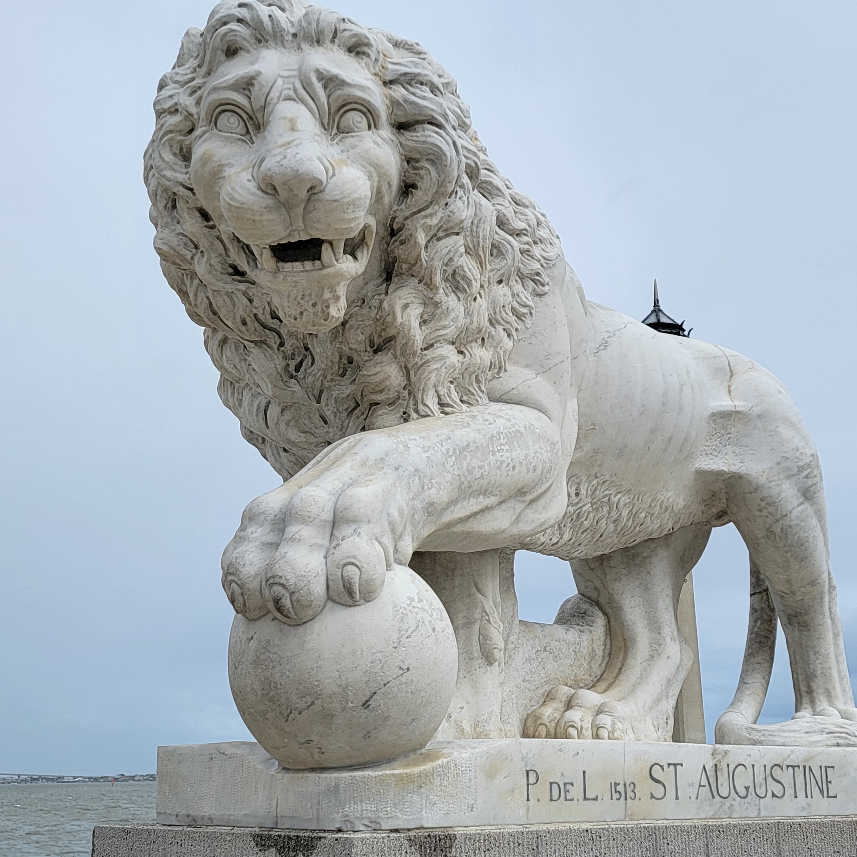 Spectacular Lions of St. Augustine Lion's bridge