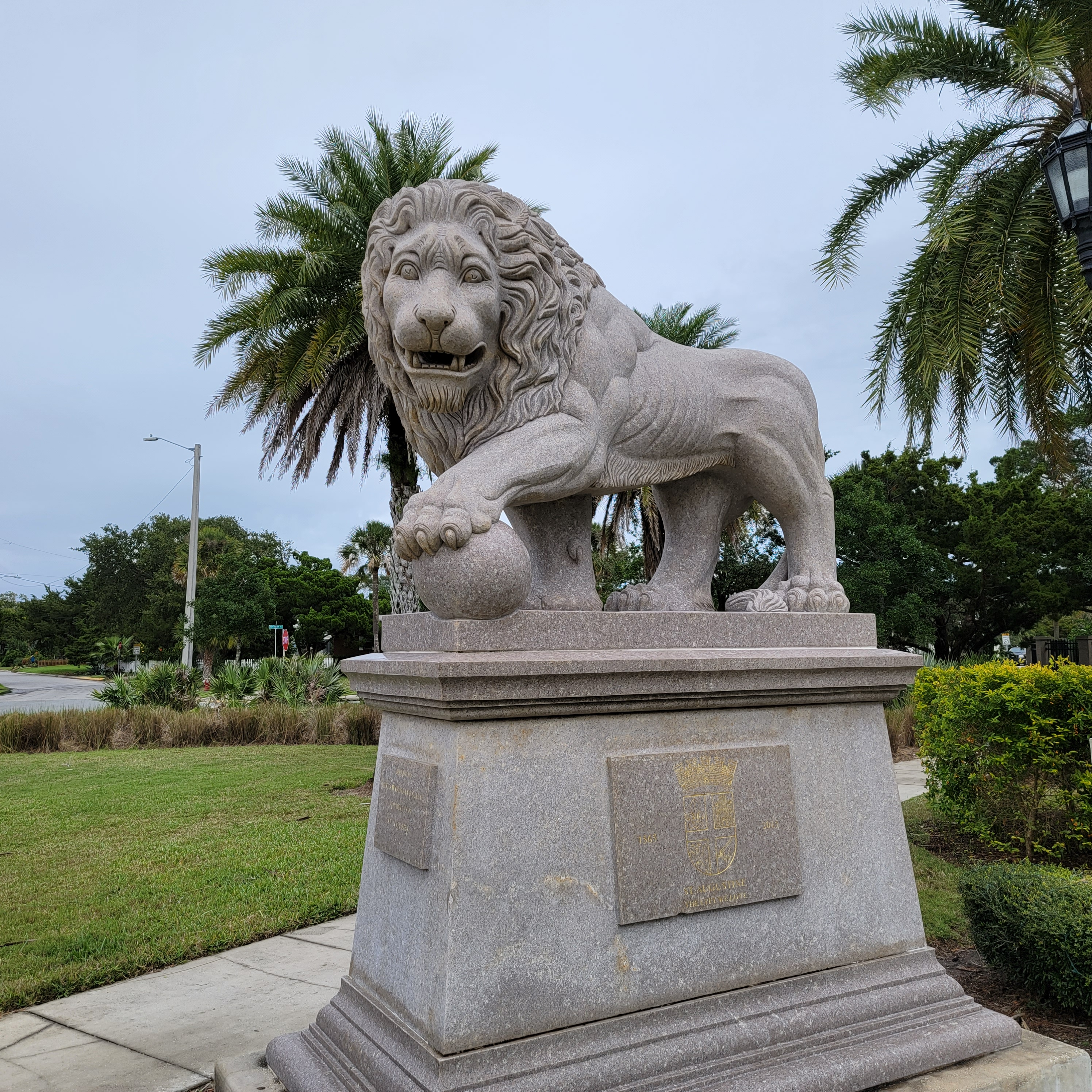 View of Lion's Bridge in St. Augustine Florida