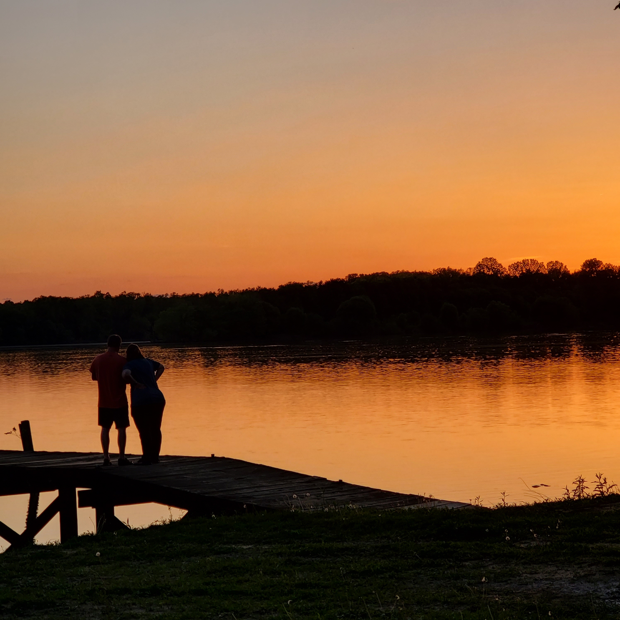 A beautiful Kentucky sunset at the end of a travel day. Well worth the trip