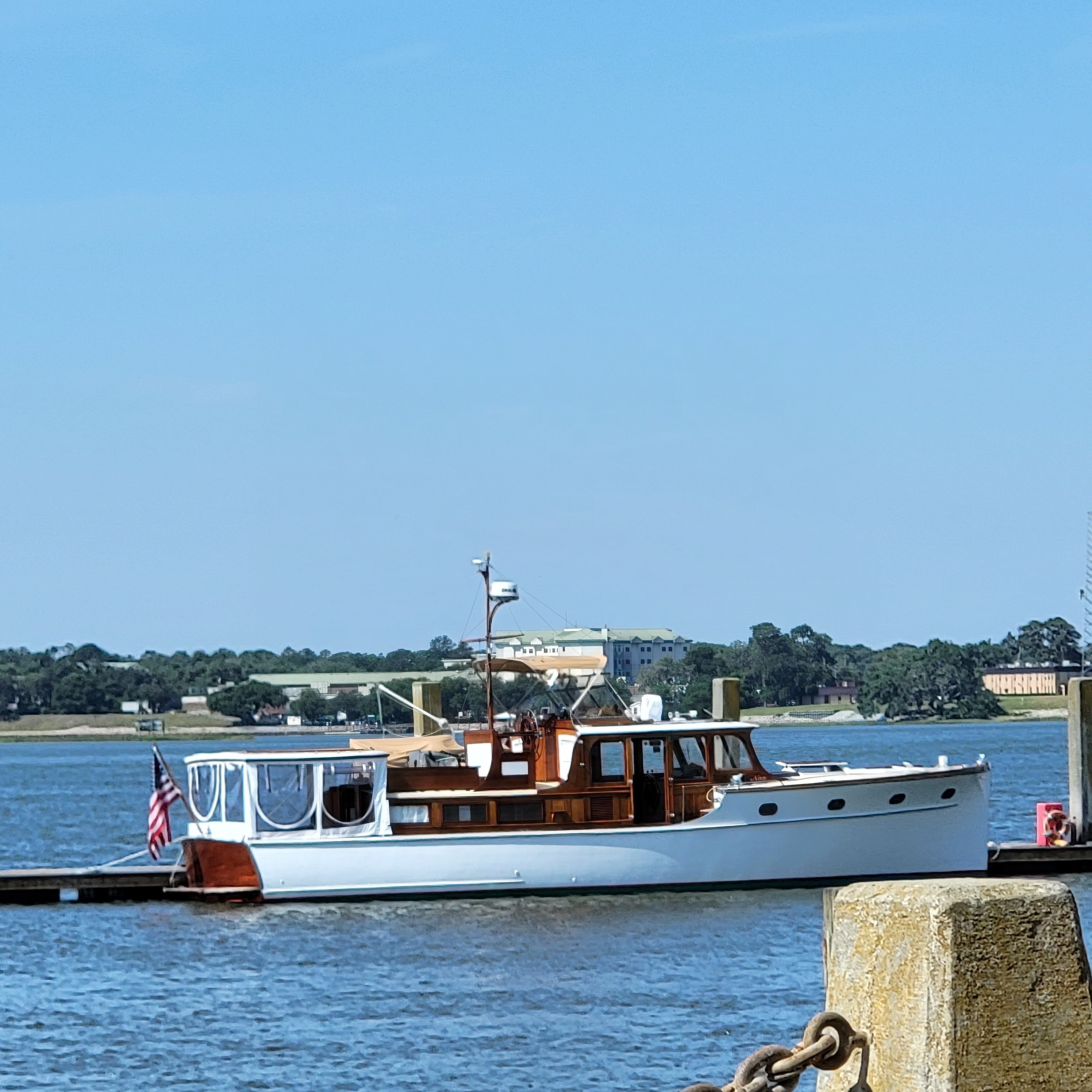 The marina in Beaufort, South Carolina