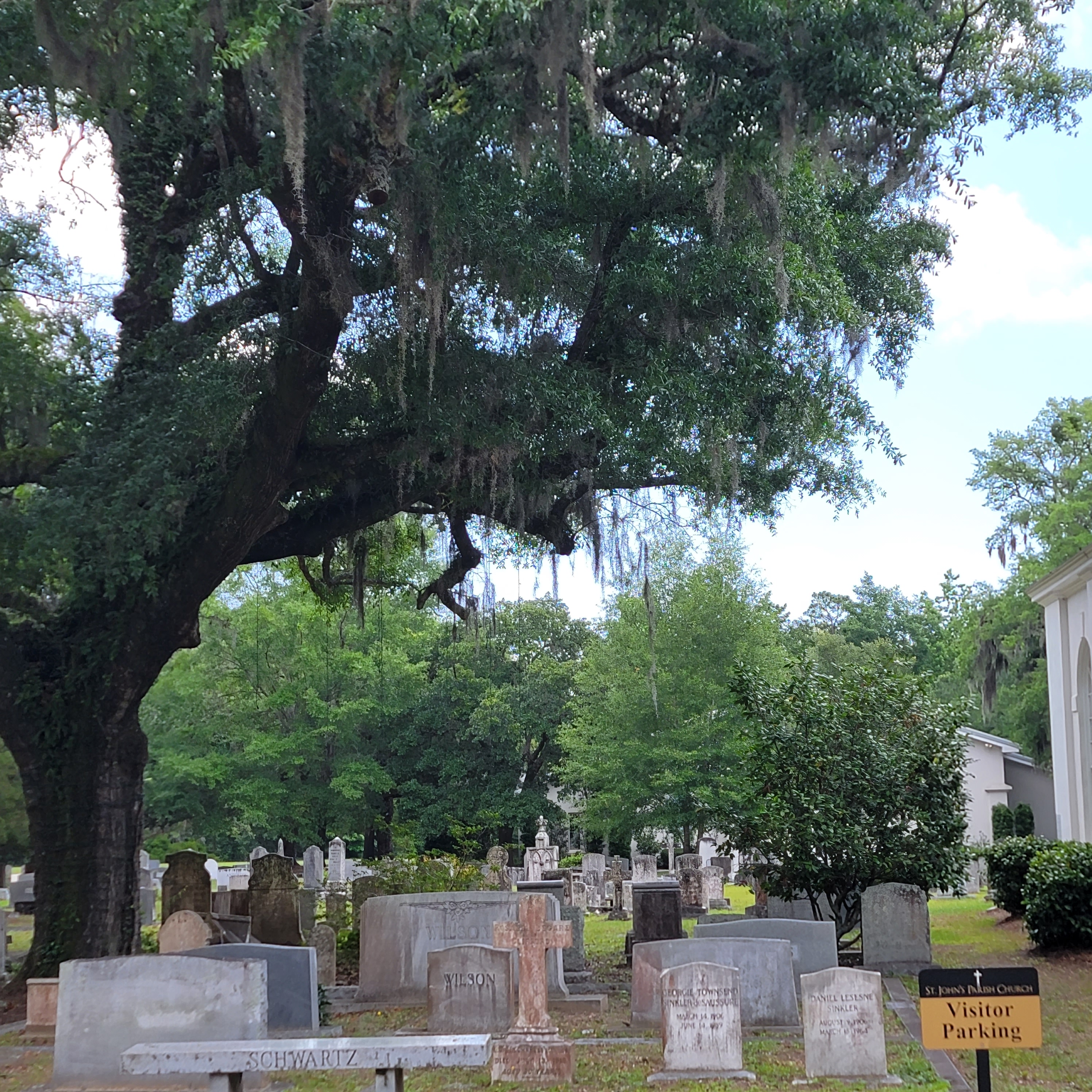 small town cemetery in South Carolina