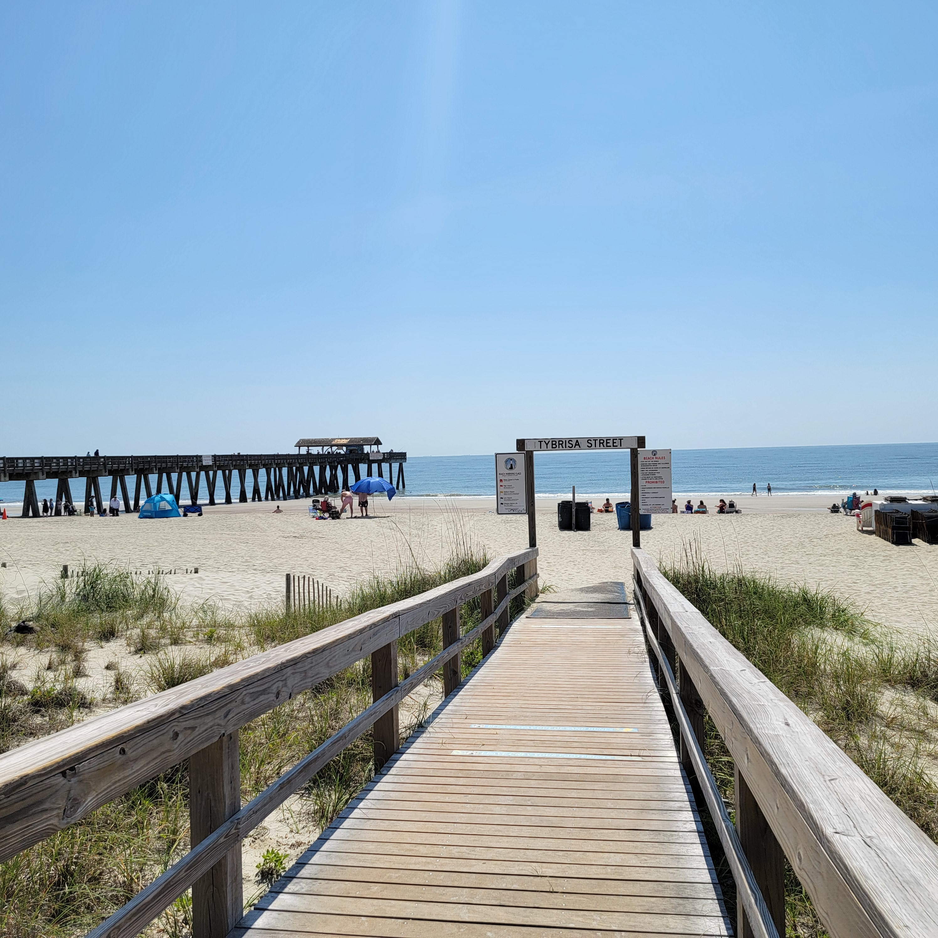 Tybee Island boardwalk