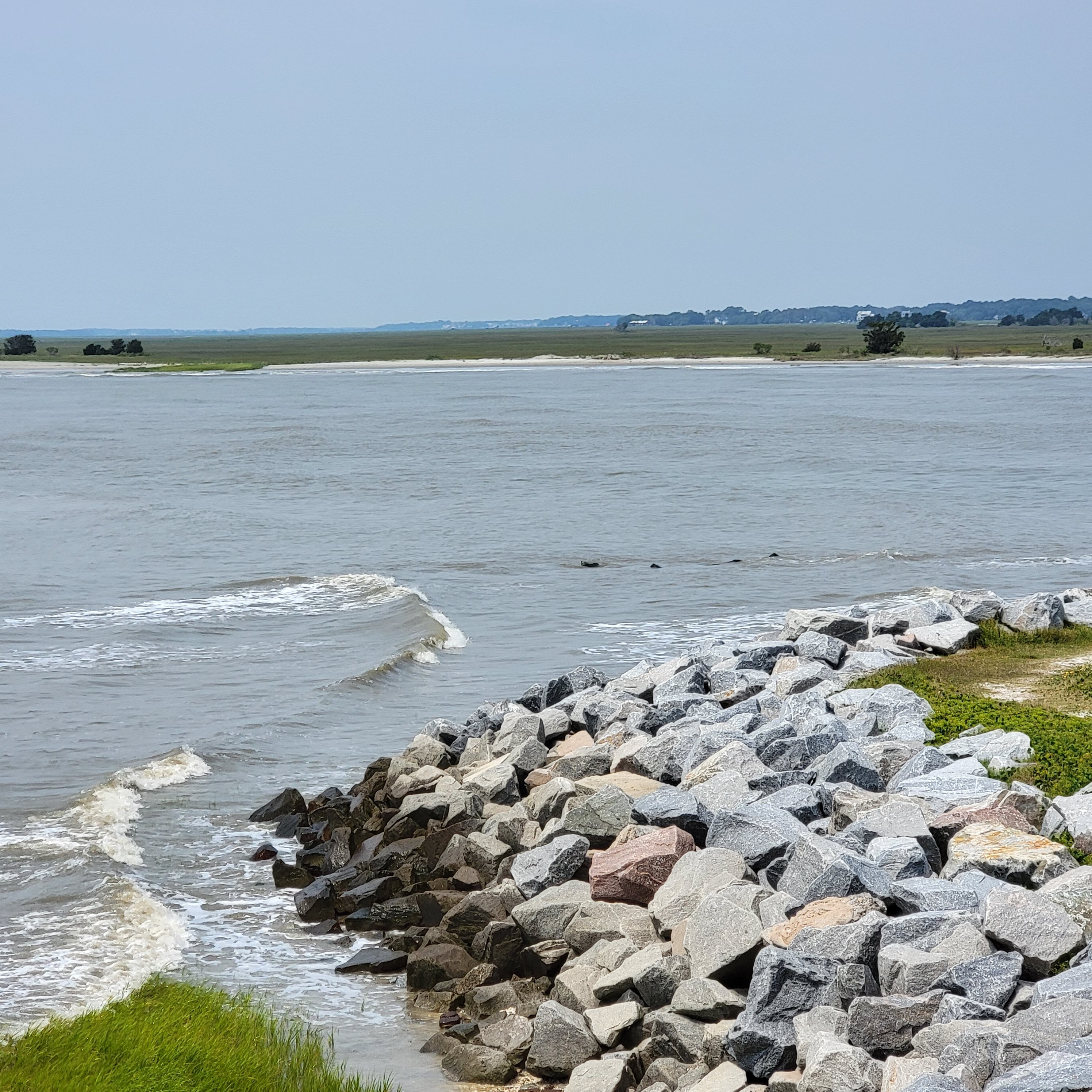 Fort Sumpter view of the Atlantic