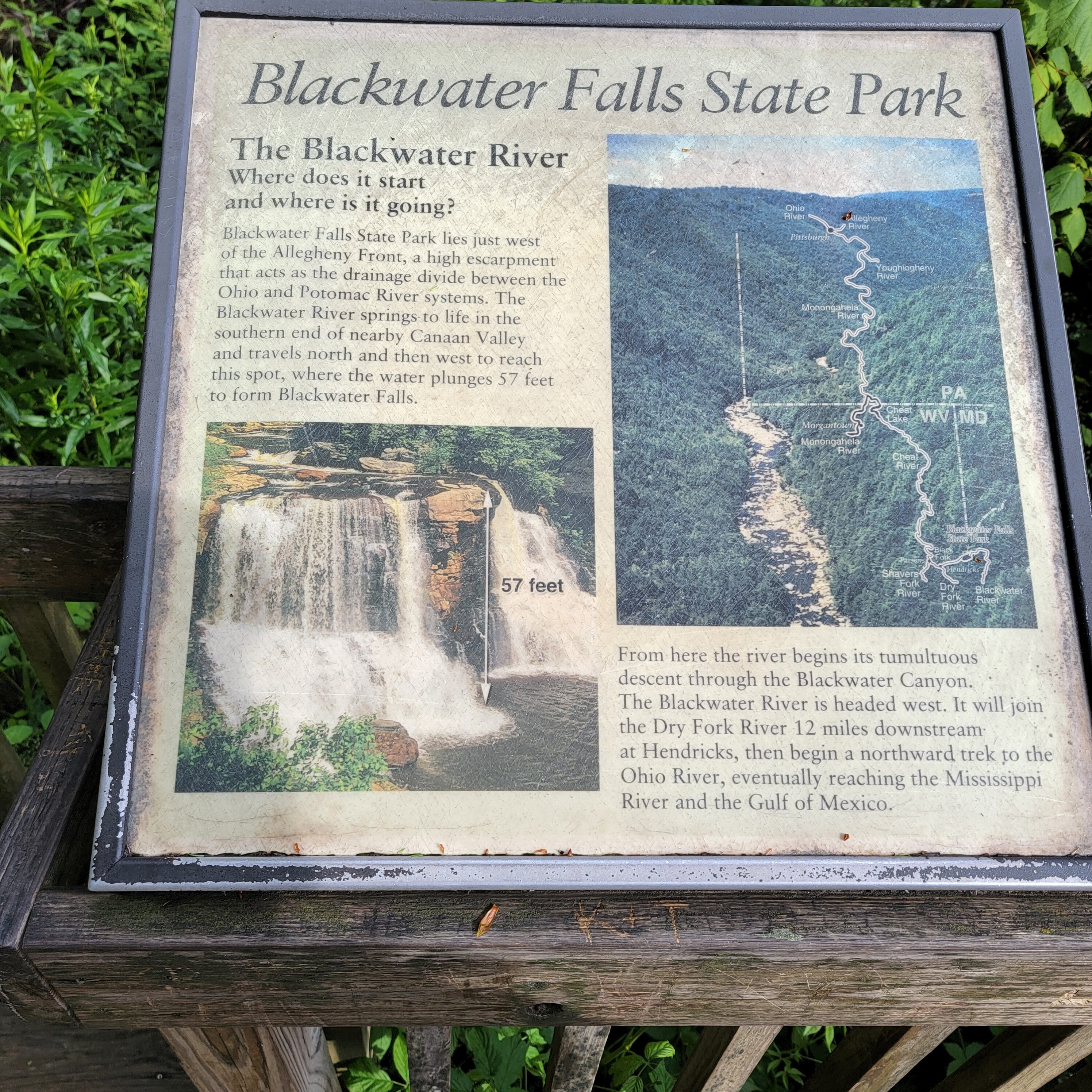 Black water falls state park