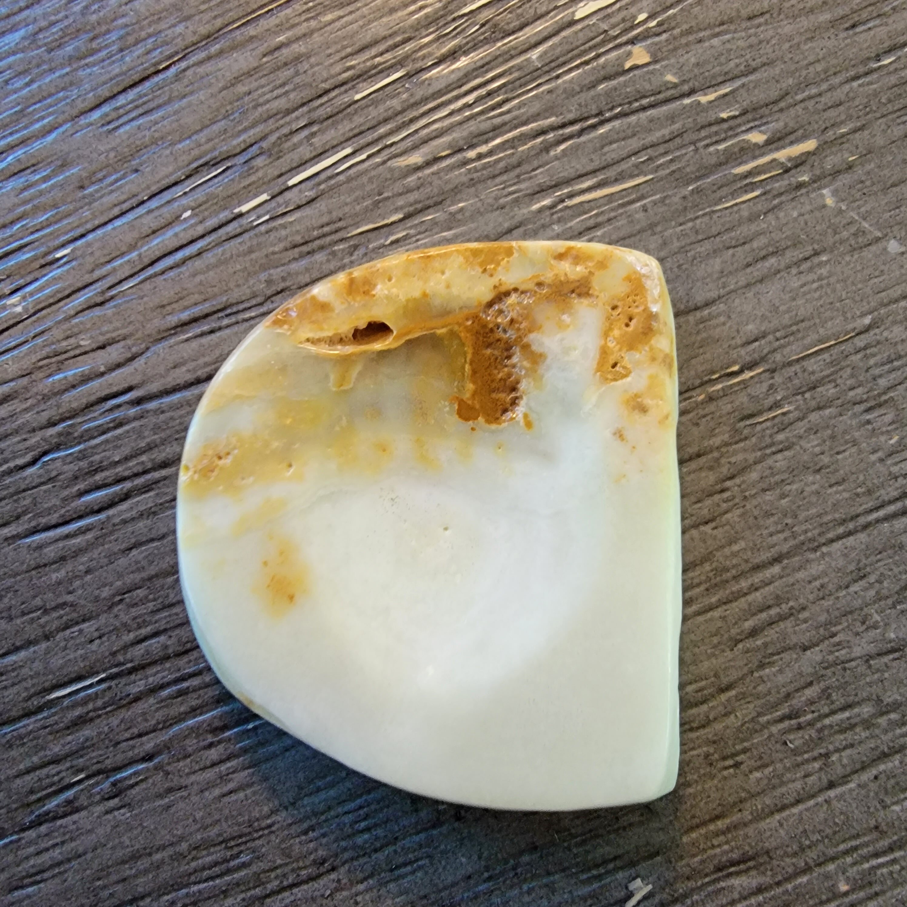 The worry stone to rub when riding the roads of West Virginia