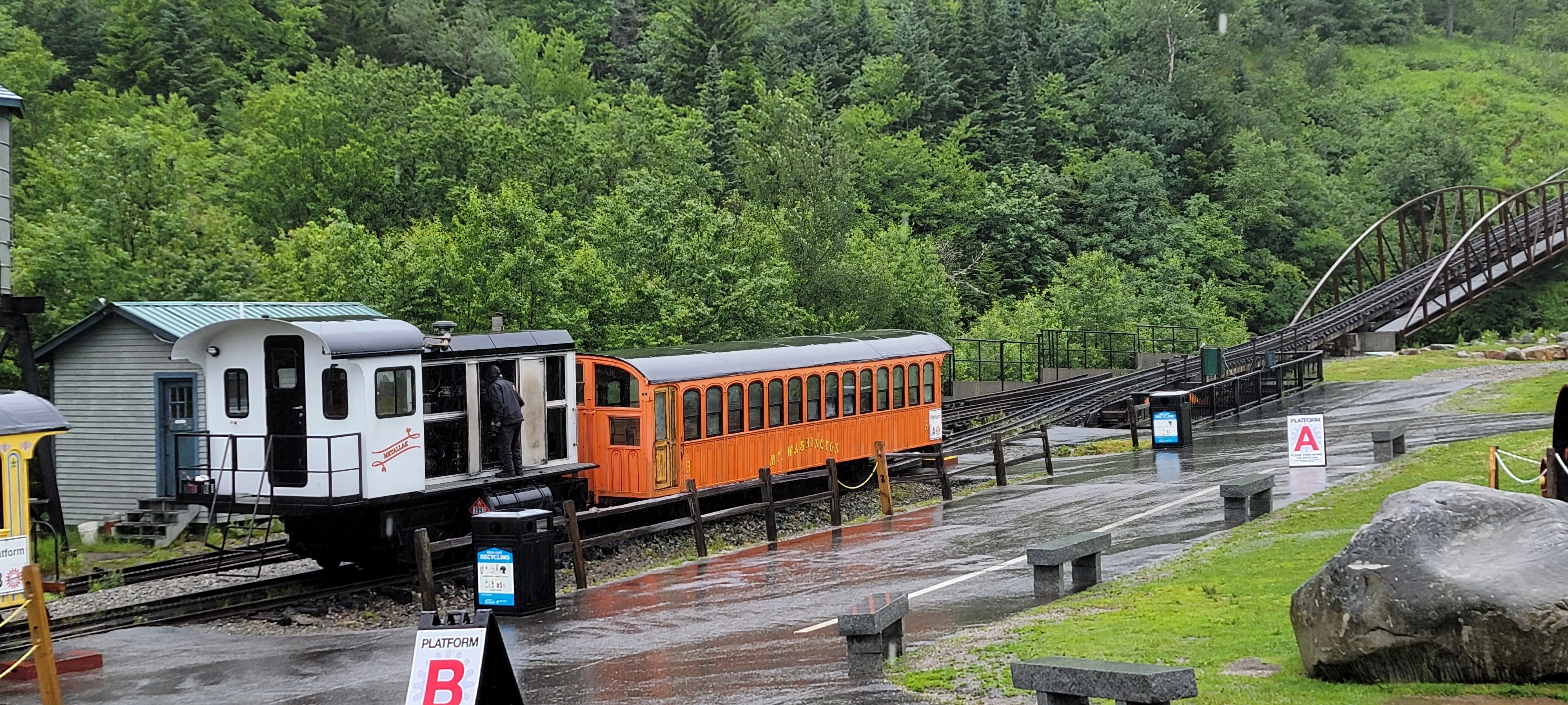 Newest version of the Cog Railway