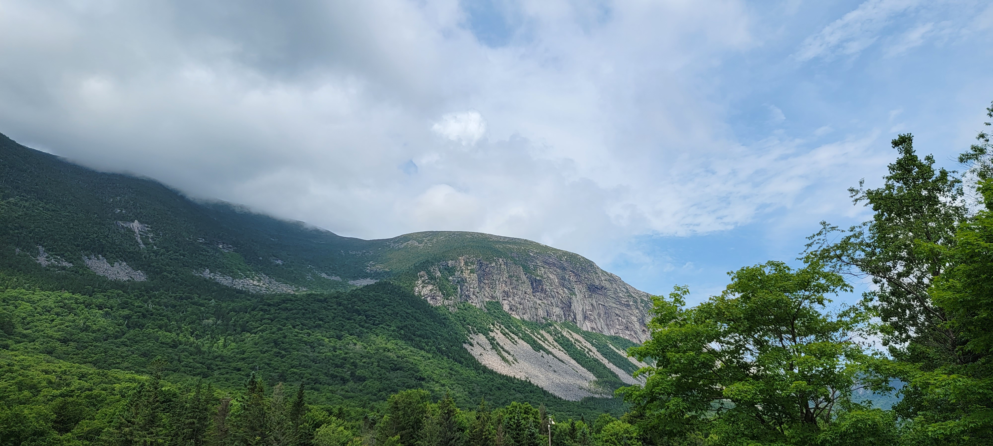 The white mountains of New Hampshire