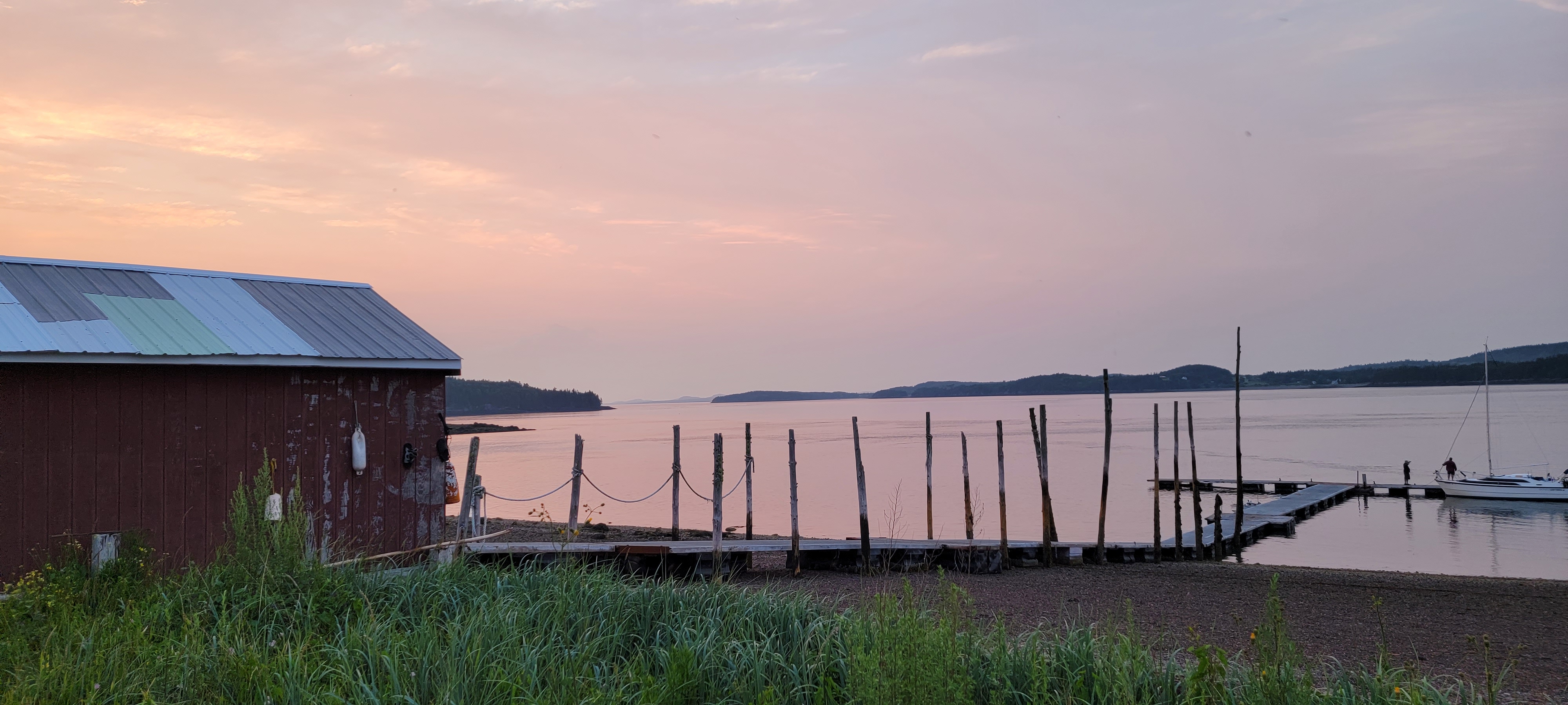 Maine sunsets are spectacular
