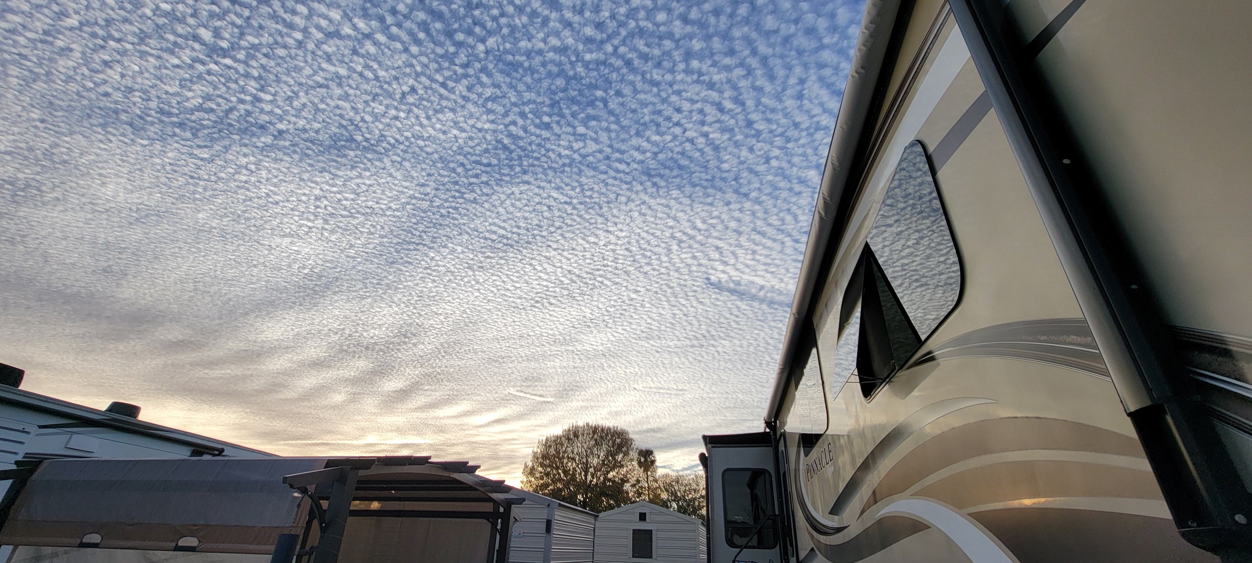 Homer from the outside and middle Florida skies
