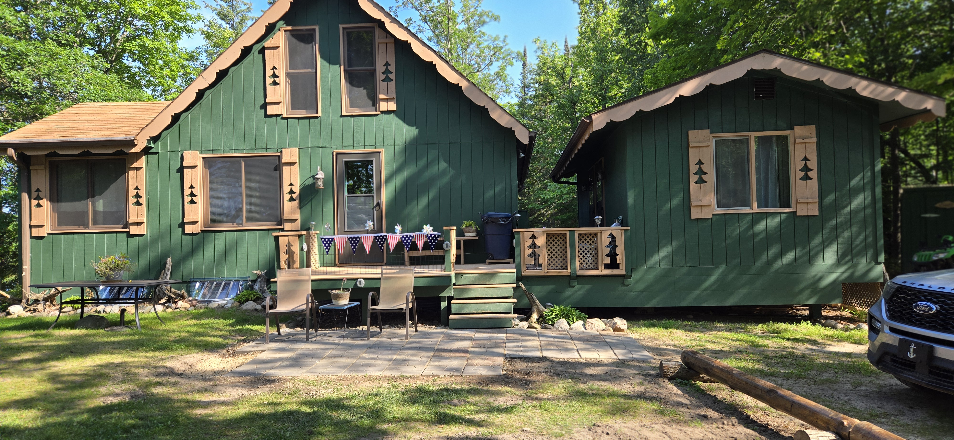 The cabin in northern Minnesota