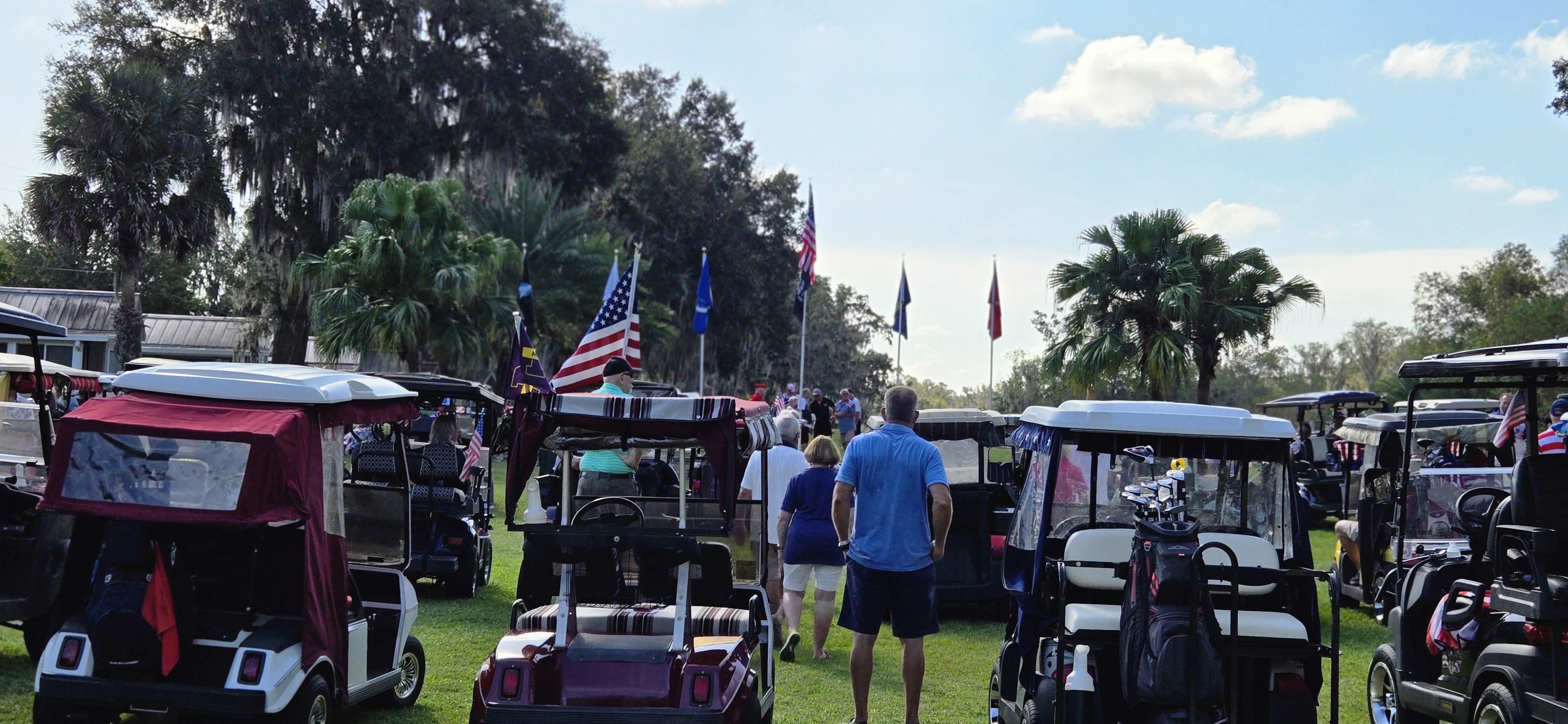 Veterans Day celebration at RV park