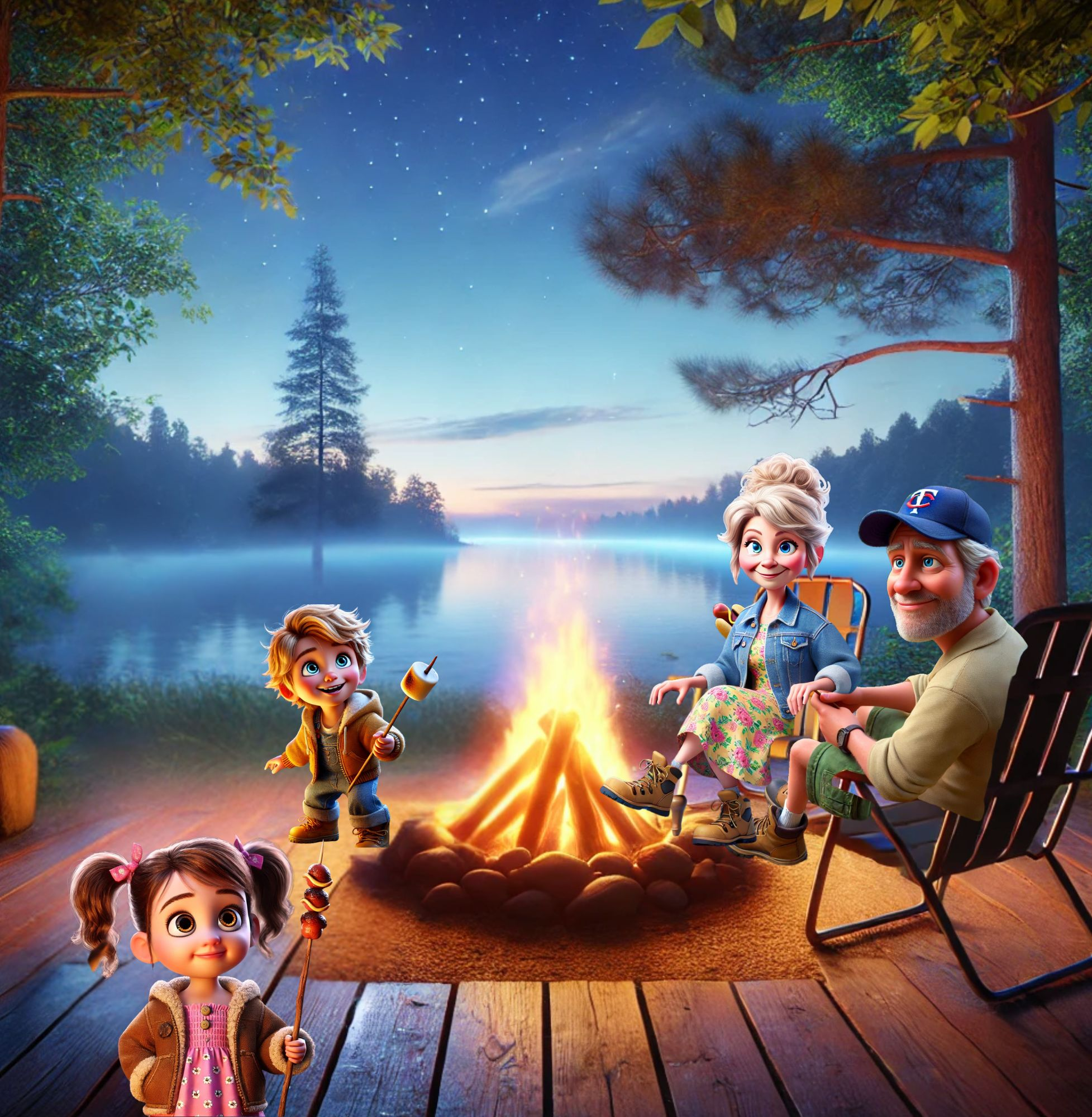 Grandma & Grandpa's Traveling House Children's Series