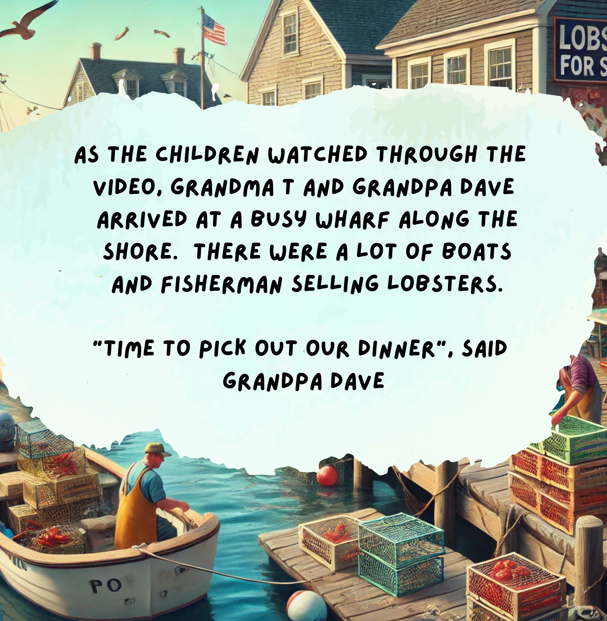 Grandma and Grandpa's Traveling House in Maine content