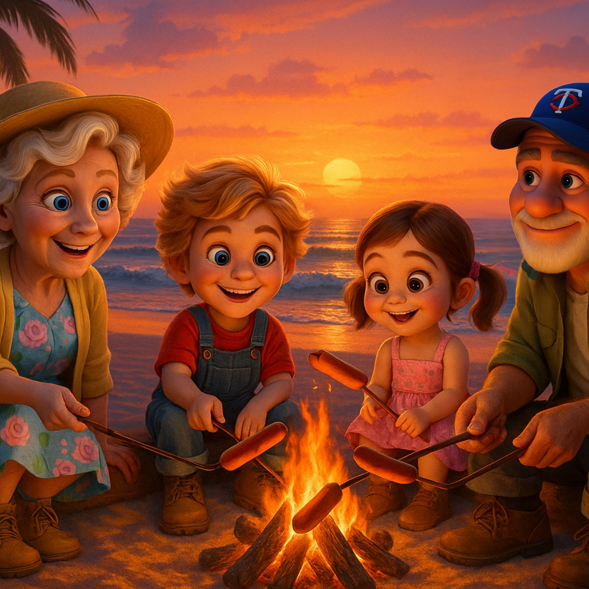 Grandma & Grandpa's Traveling House Children's Series