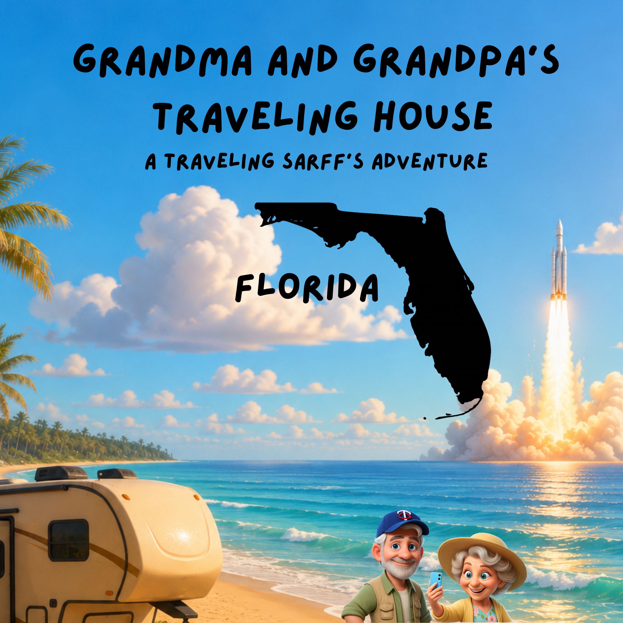 Grandma and Grandpa's Traveling House in Florida book cover