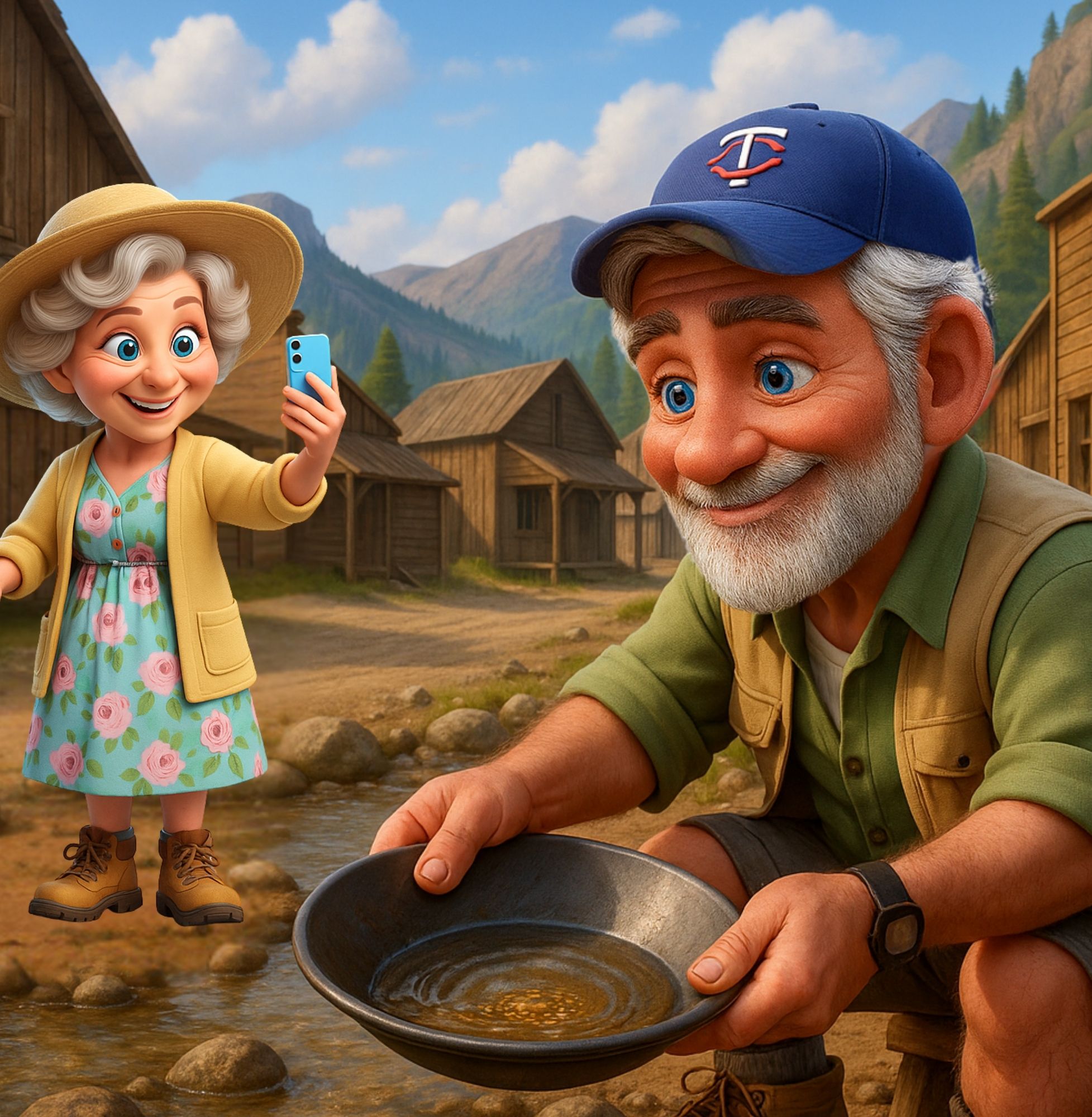 Grandma and Grandpa's Traveling House in Idaho content
