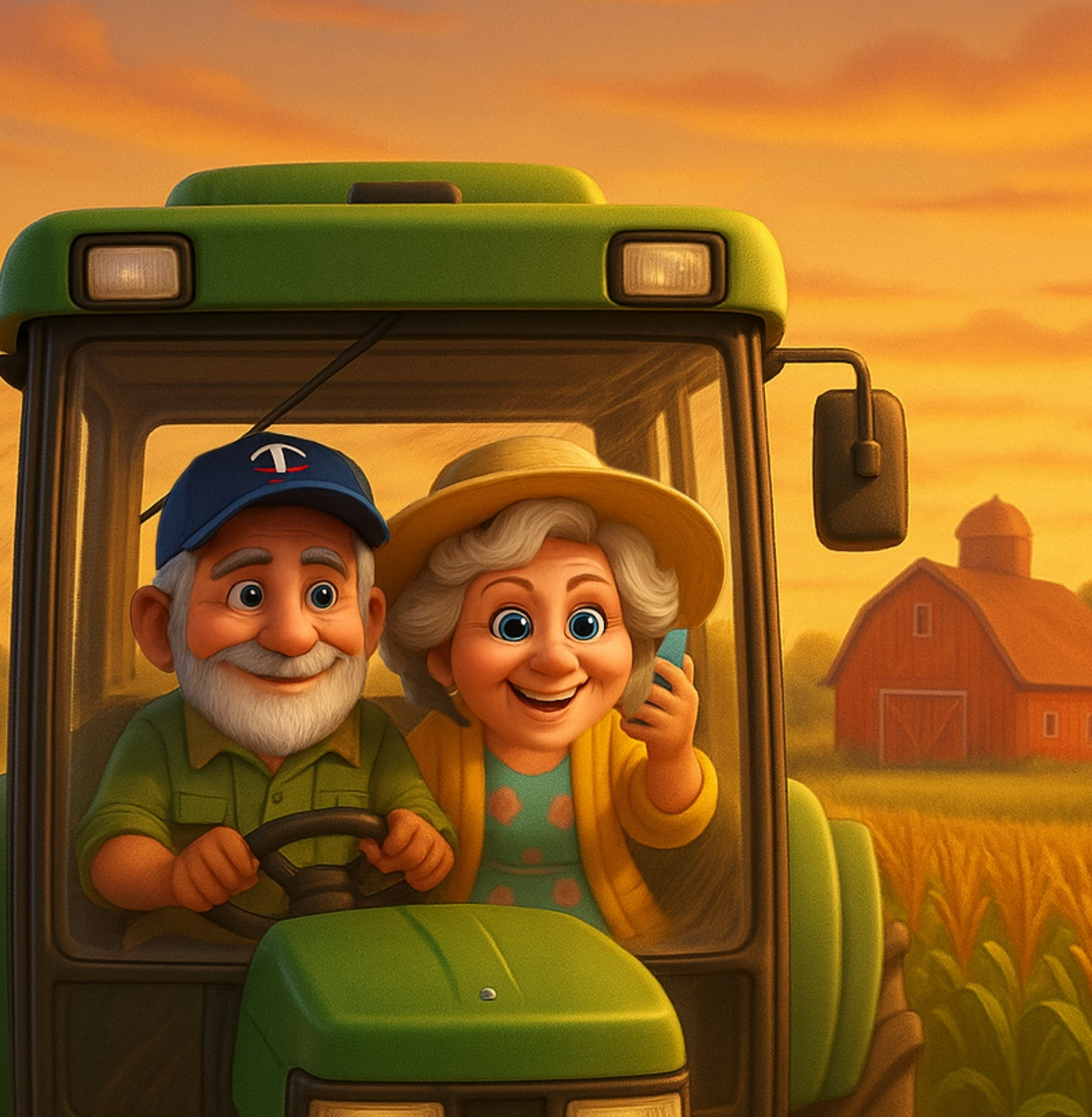 Grandma & Grandpa's Traveling House Children's Series
