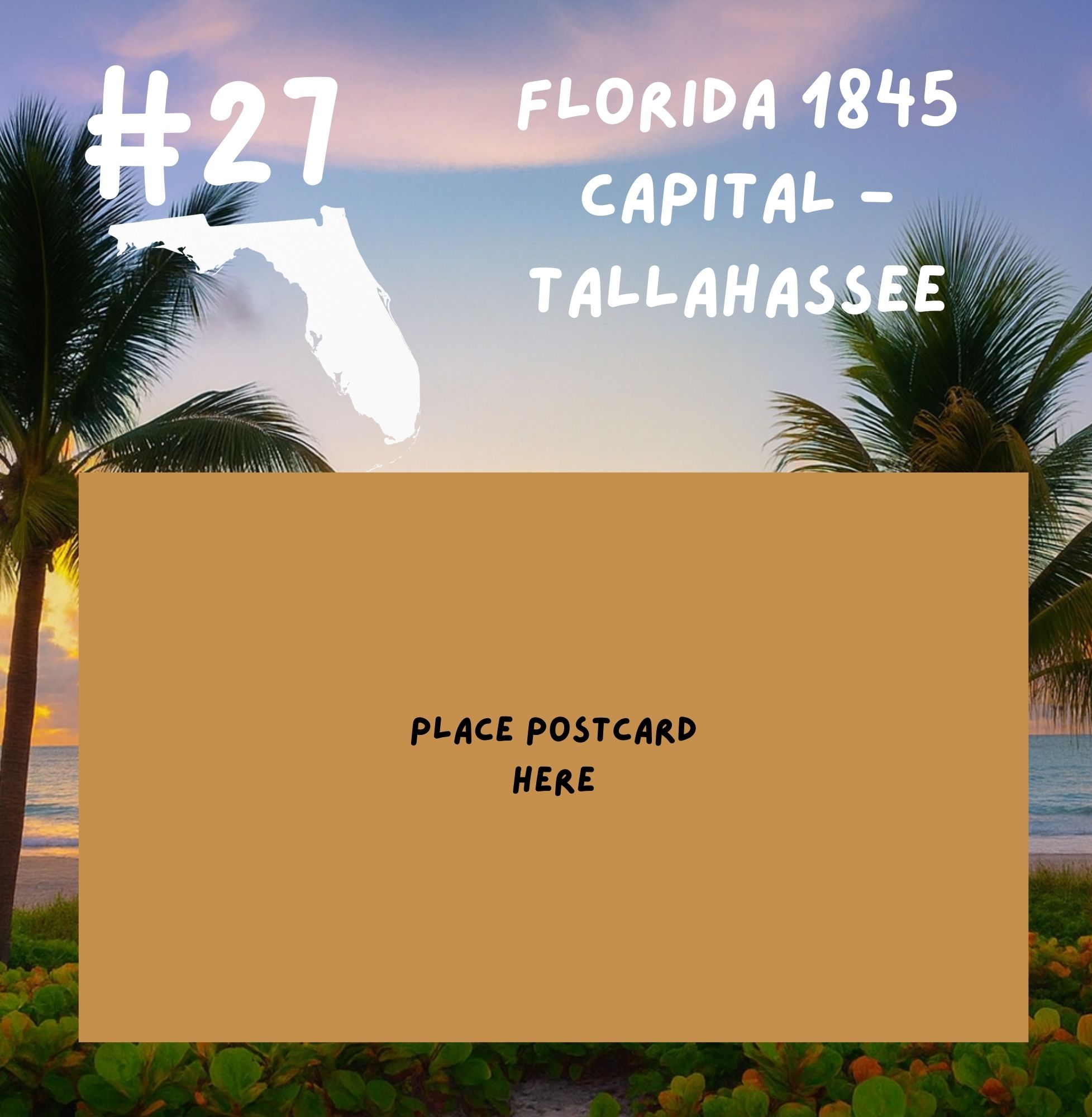 Grandma and Grandpa's Traveling House Post card album content