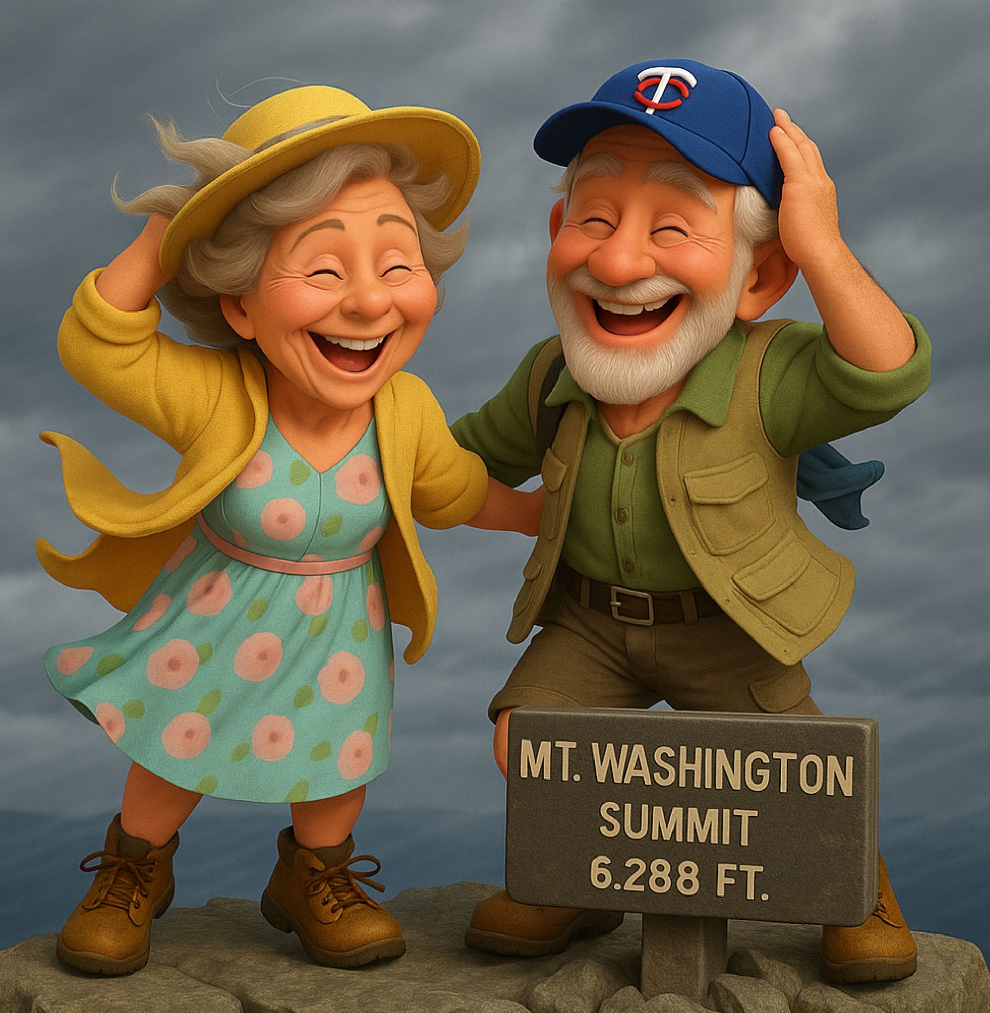 Grandma and Grandpa's Traveling House in New Hampshire content