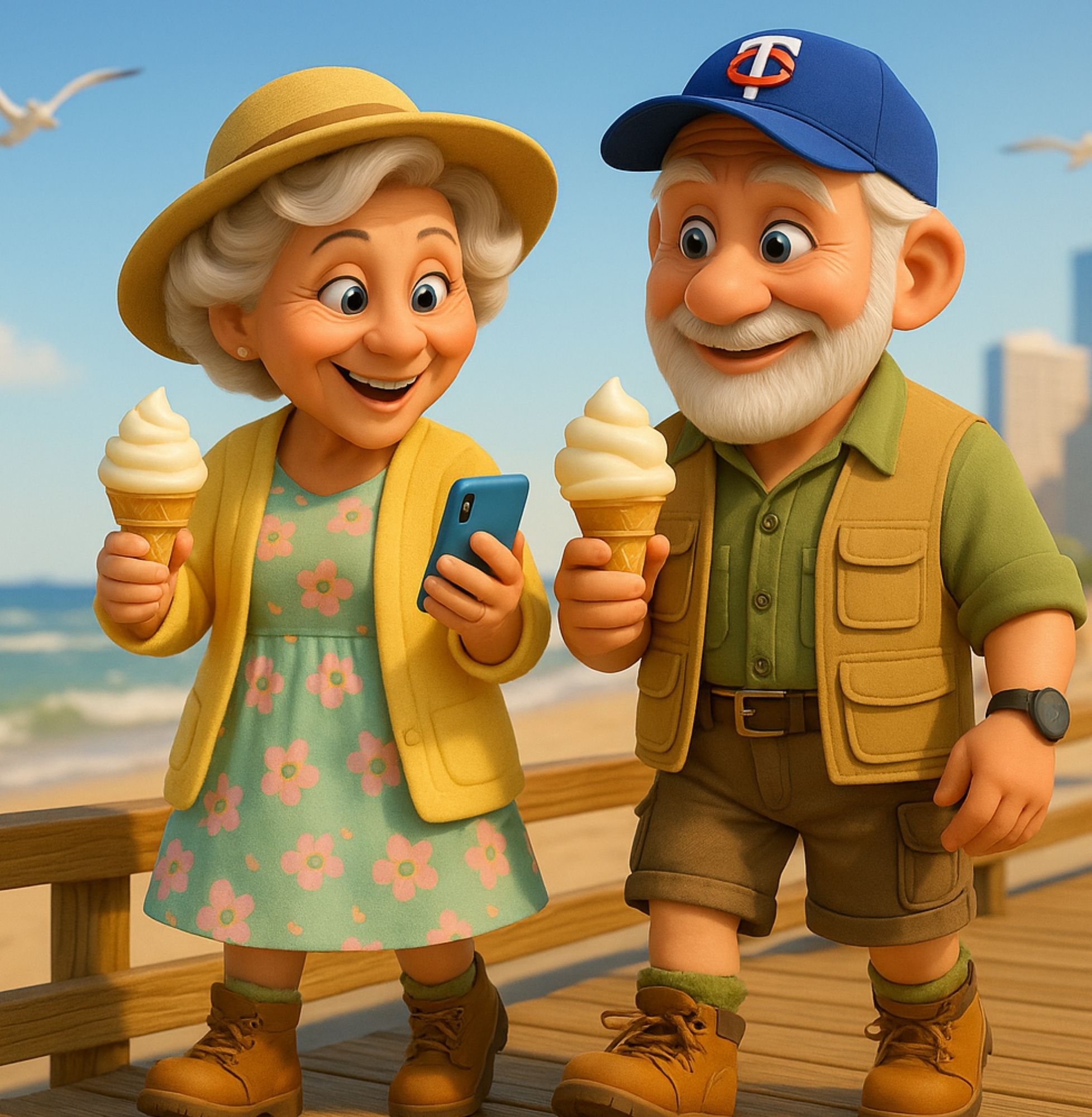 Grandma and Grandpa's Traveling House in New Jersey content