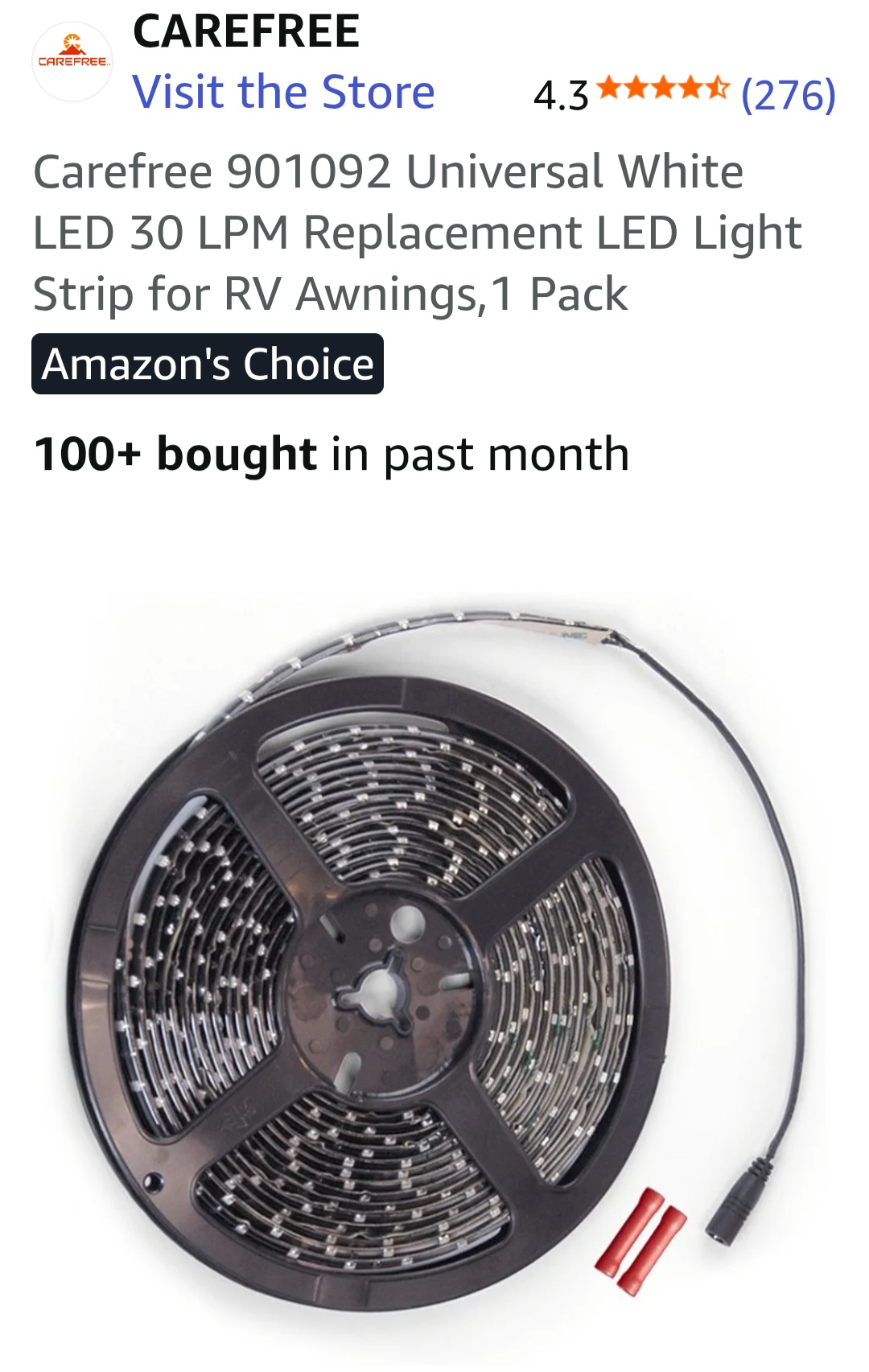 Product - RV Awning Light Replacements
