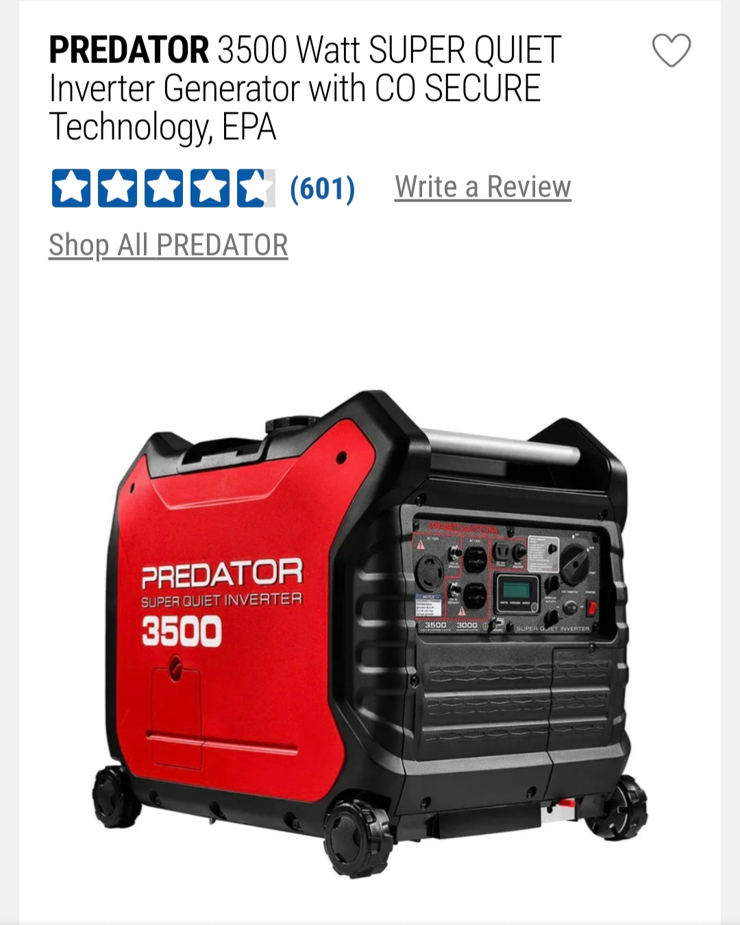 RV Full time supplies