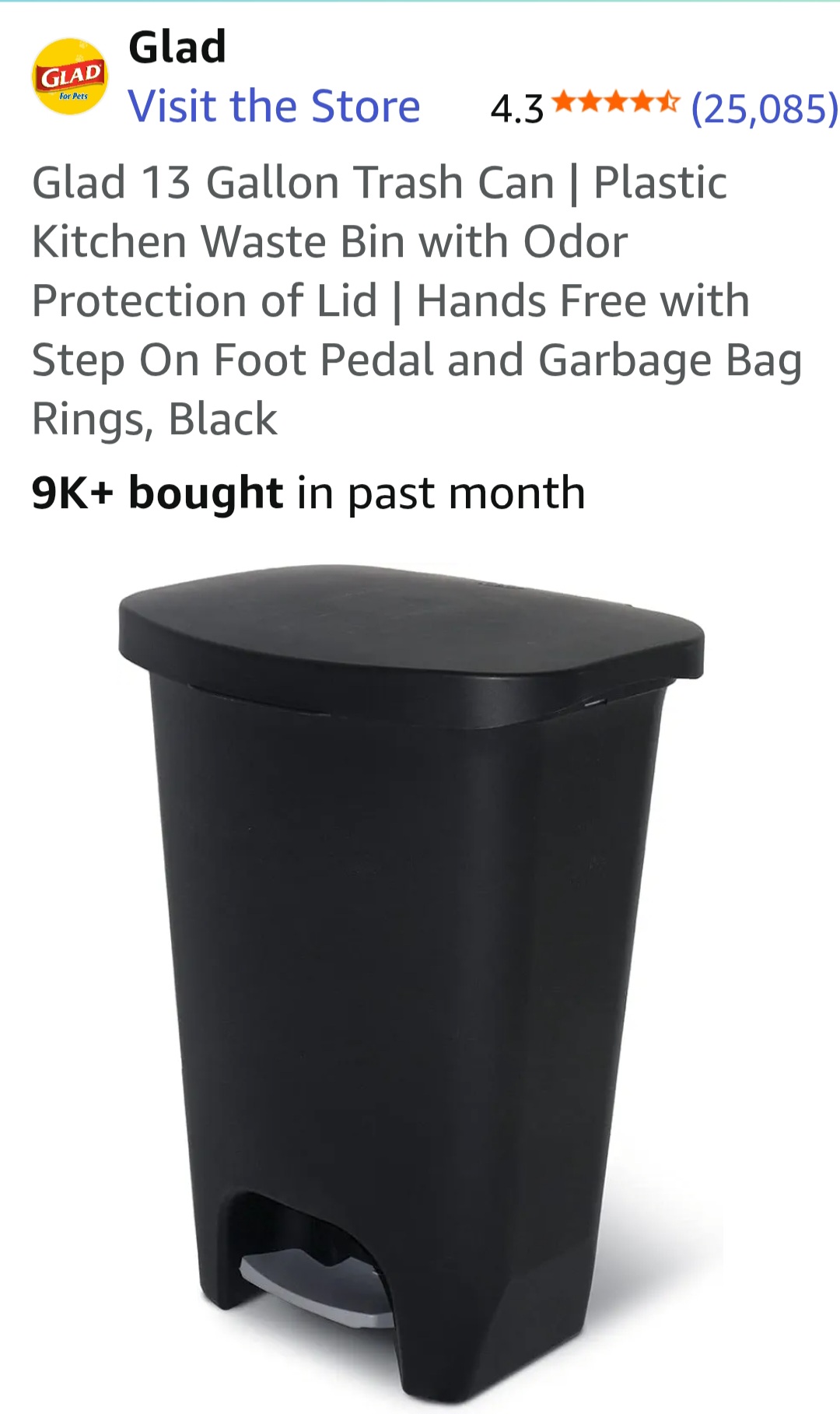 Product - Outdoor trash can