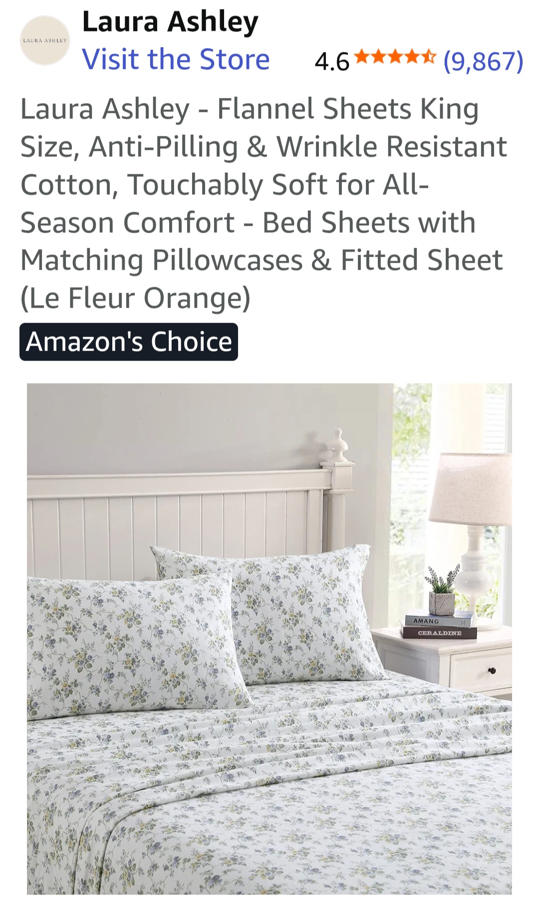 Product - Flannel sheets