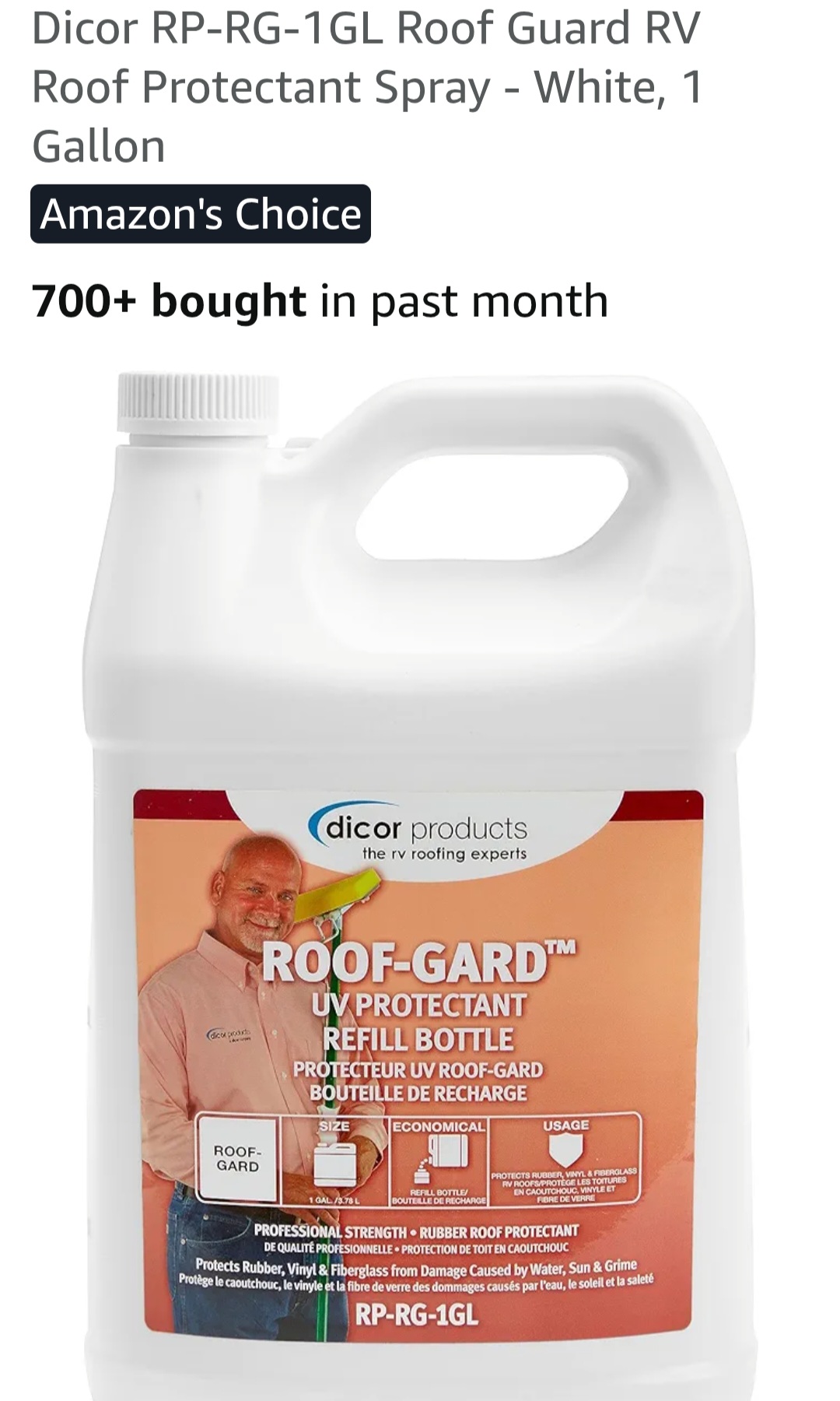 Product - RV Roof protection