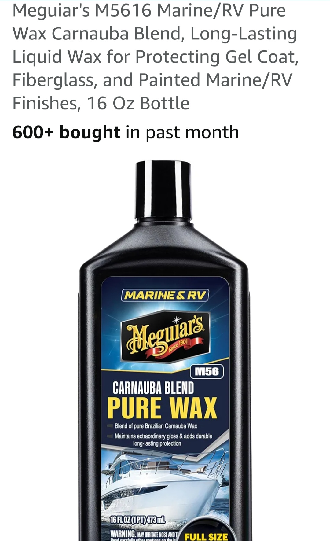 Product - RV wax