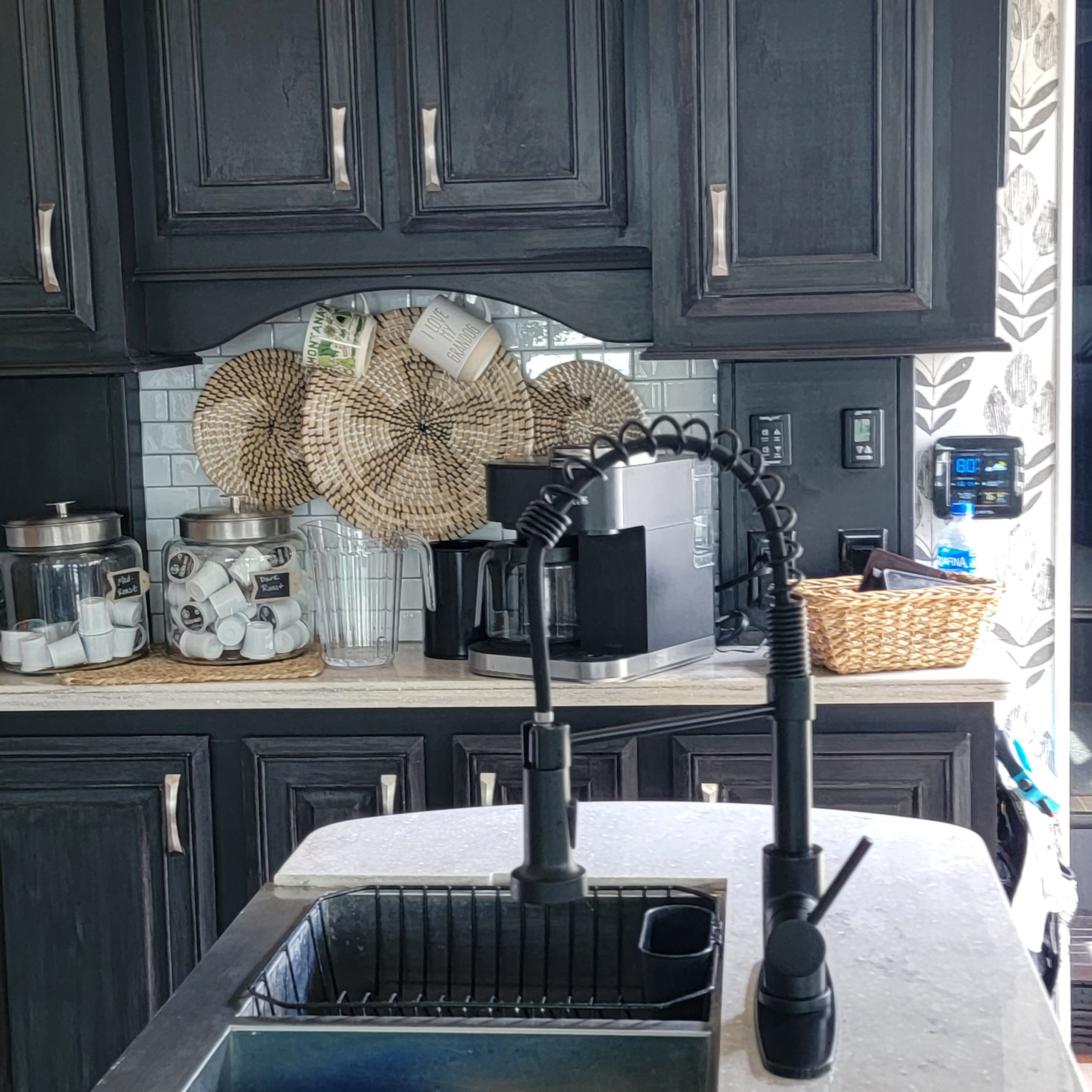 Homer the RV Kitchen faucet upgrade